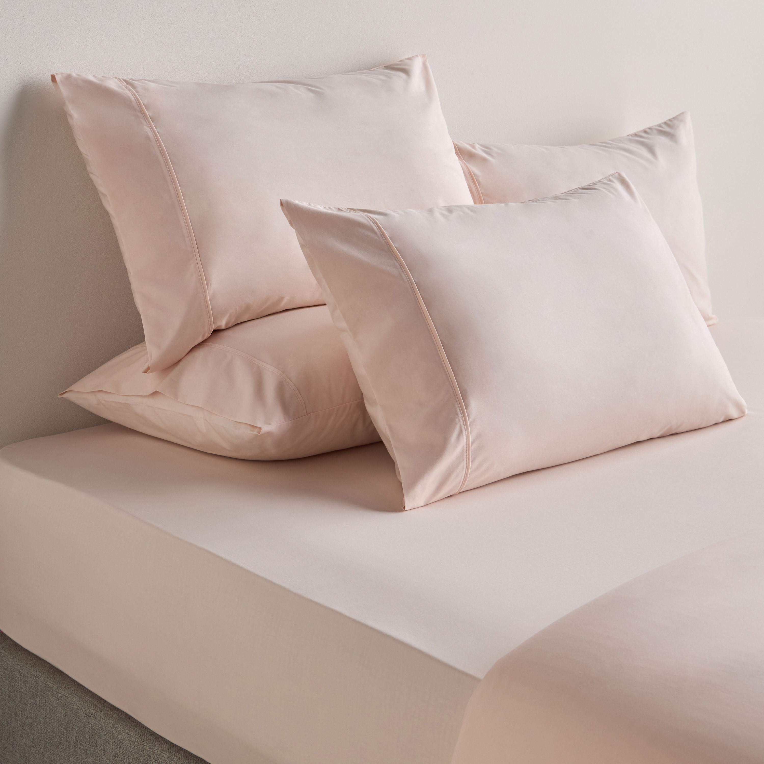 Organic Cotton Tencel Percale 4-Piece Pillowcase Set - 50x75 cm-household-bedding-sheetsandpillowcases-pillowcases-image-4