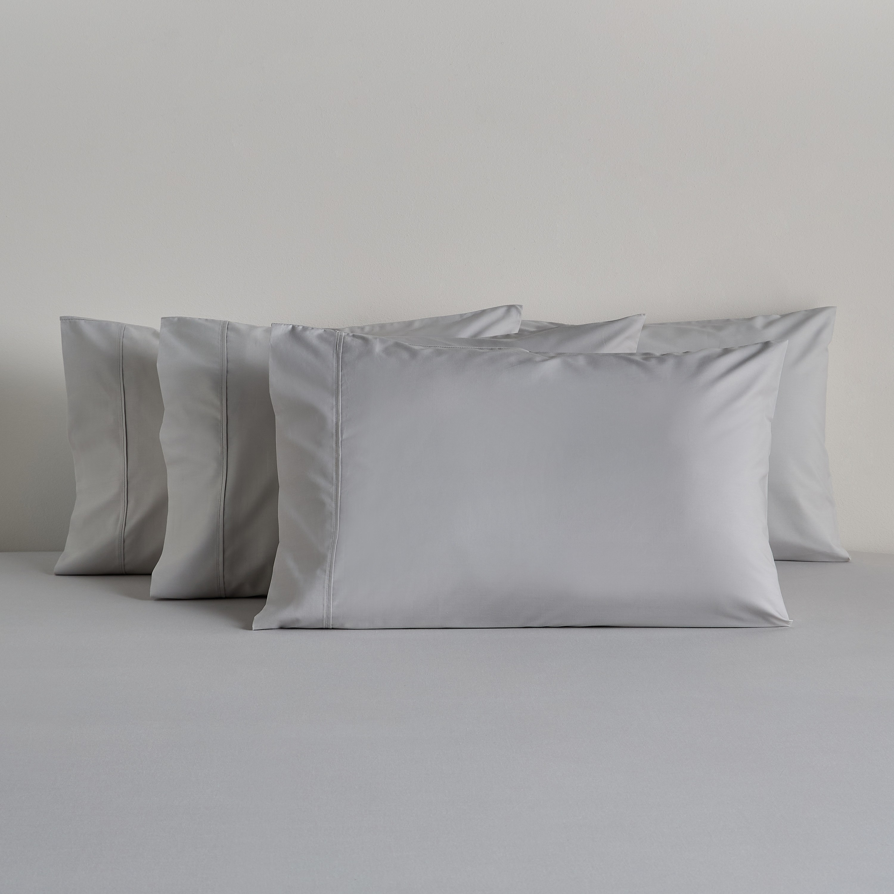 Organic Cotton Tencel Percale 4-Piece Pillowcase Set - 50x75 cm-household-bedding-sheetsandpillowcases-pillowcases-image-1