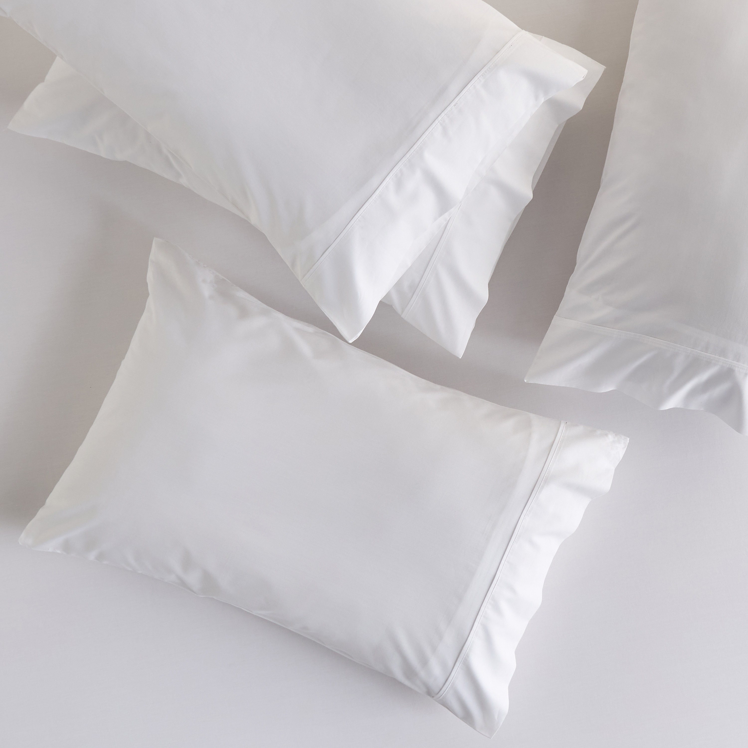 Organic Cotton Tencel Percale 6-Piece Super King Fitted Sheet Set - 200x205 cm-household-bedding-sheetsandpillowcases-fittedsheets-image-3