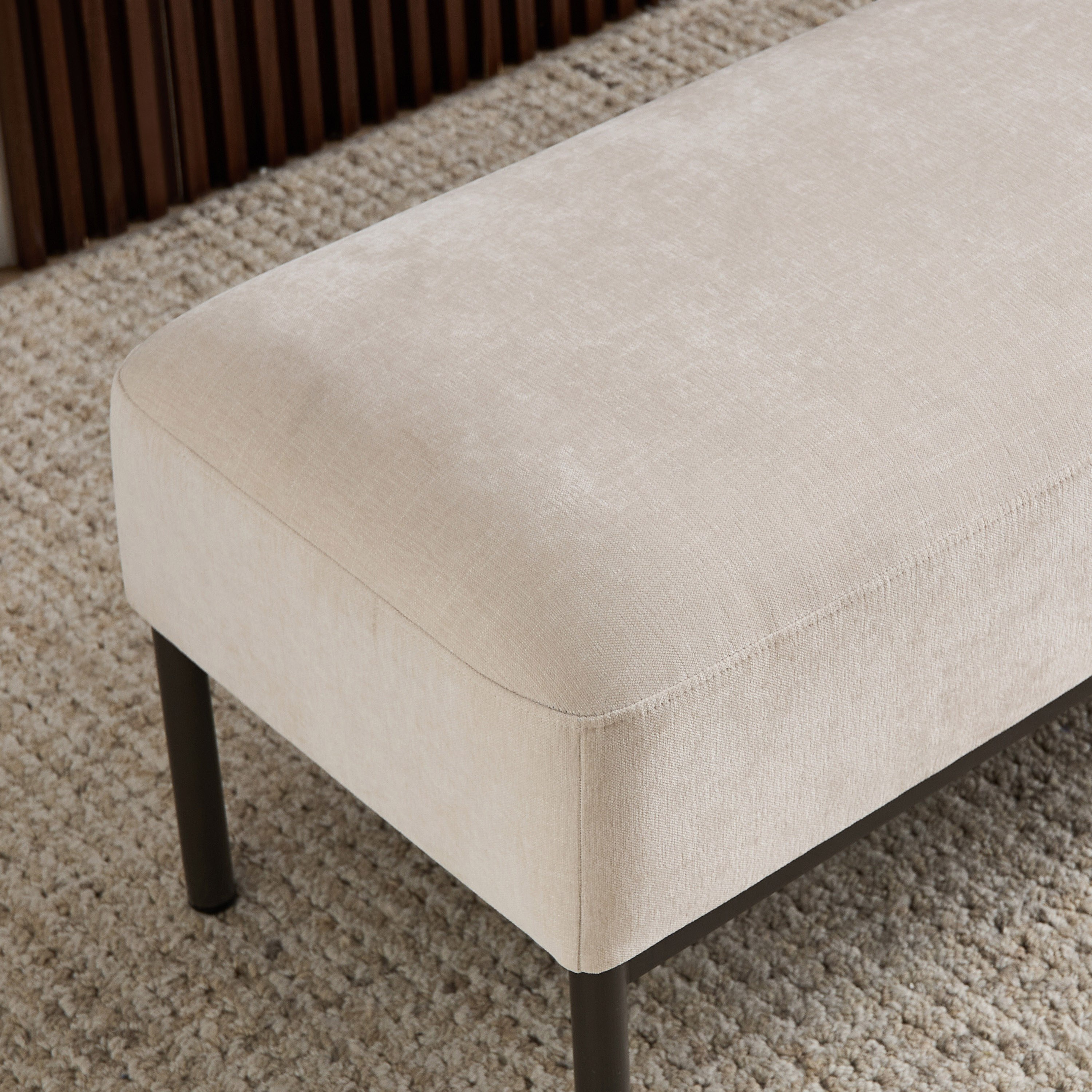 مقعد بنش قماش - زين-furniture-bedroom-benches-image-3