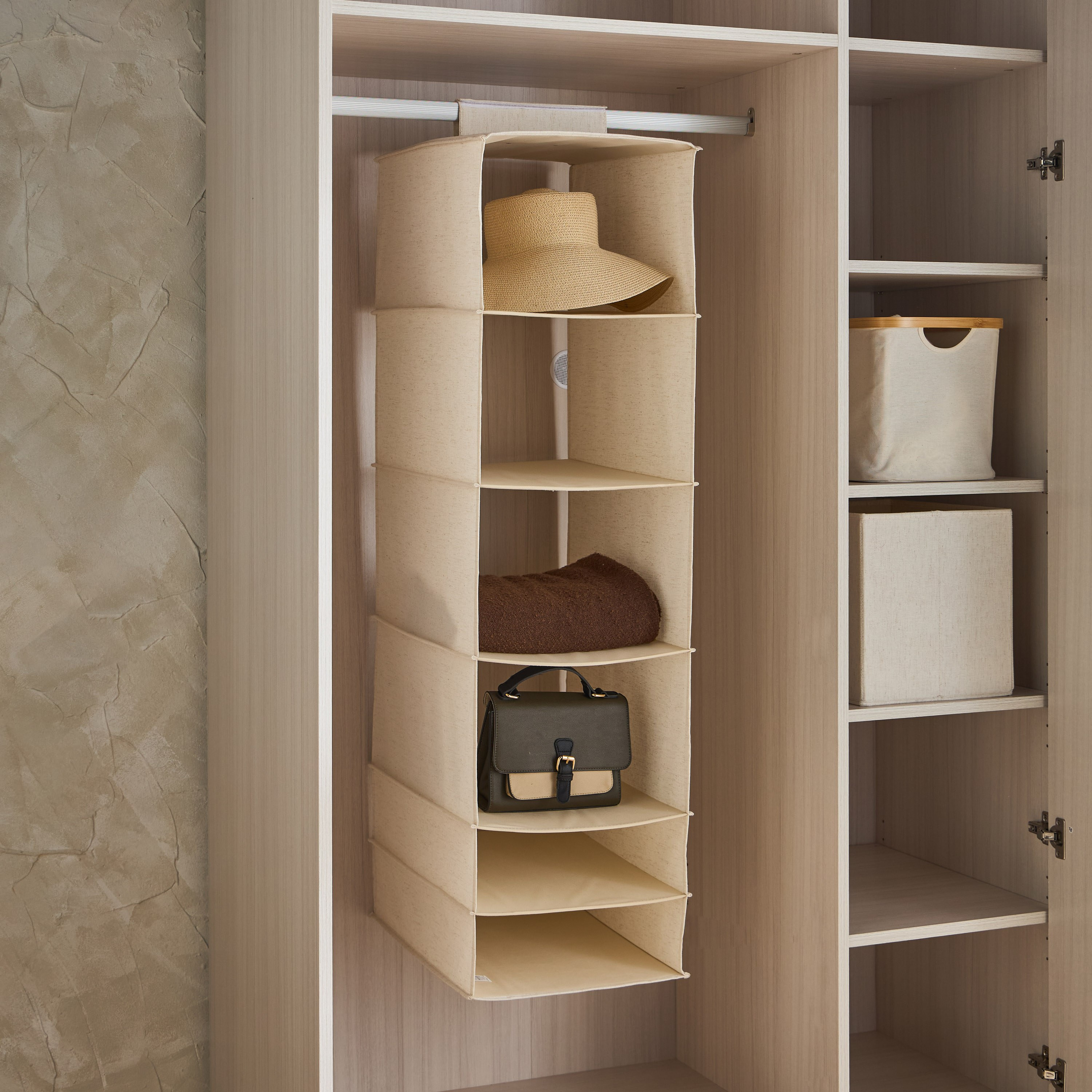 Otis 6-Tier Storage Rack - 45x35 cm-household-storage-closetstorage-clothingstorage-image-1