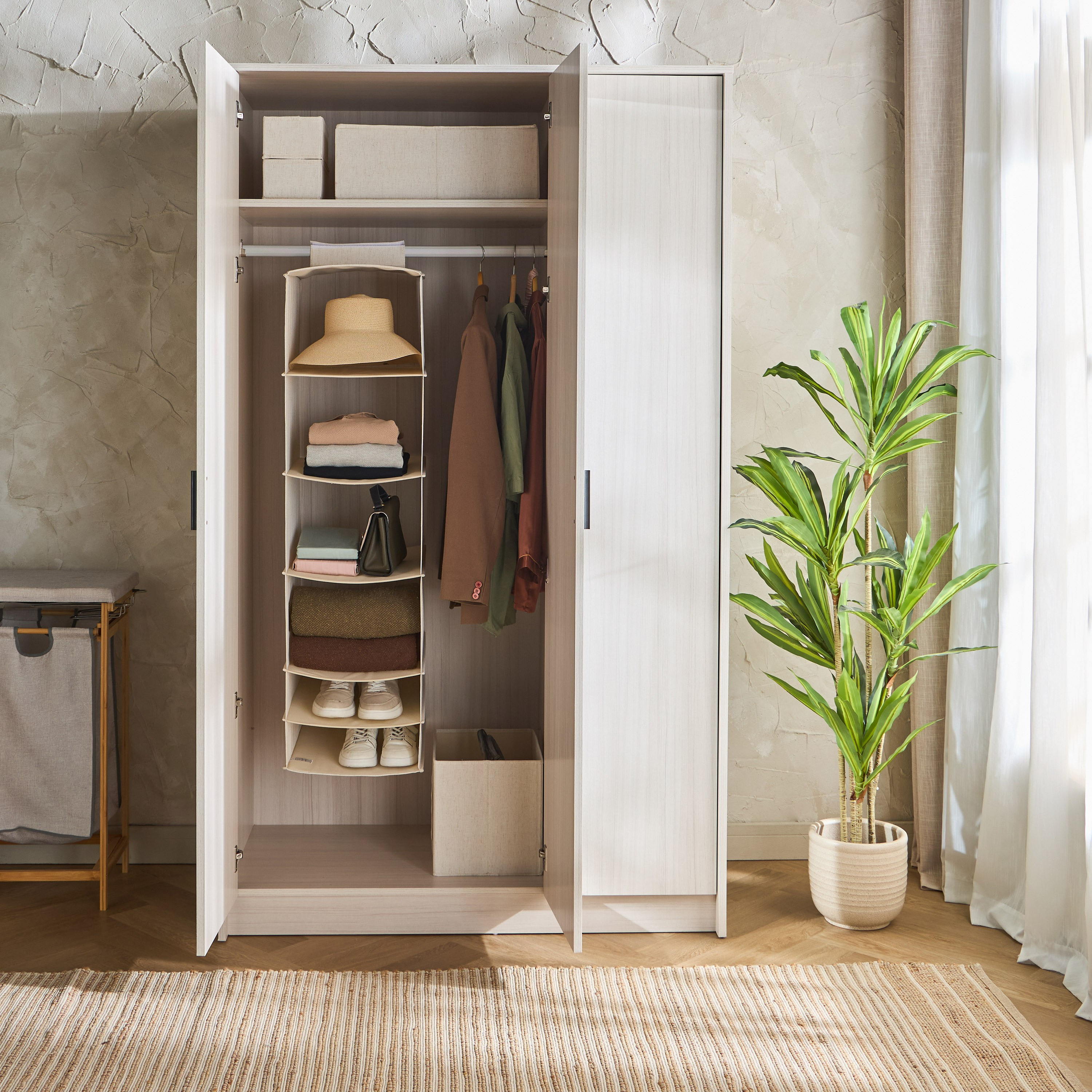 Otis 6-Tier Storage Rack - 45x35 cm-household-storage-closetstorage-clothingstorage-image-5