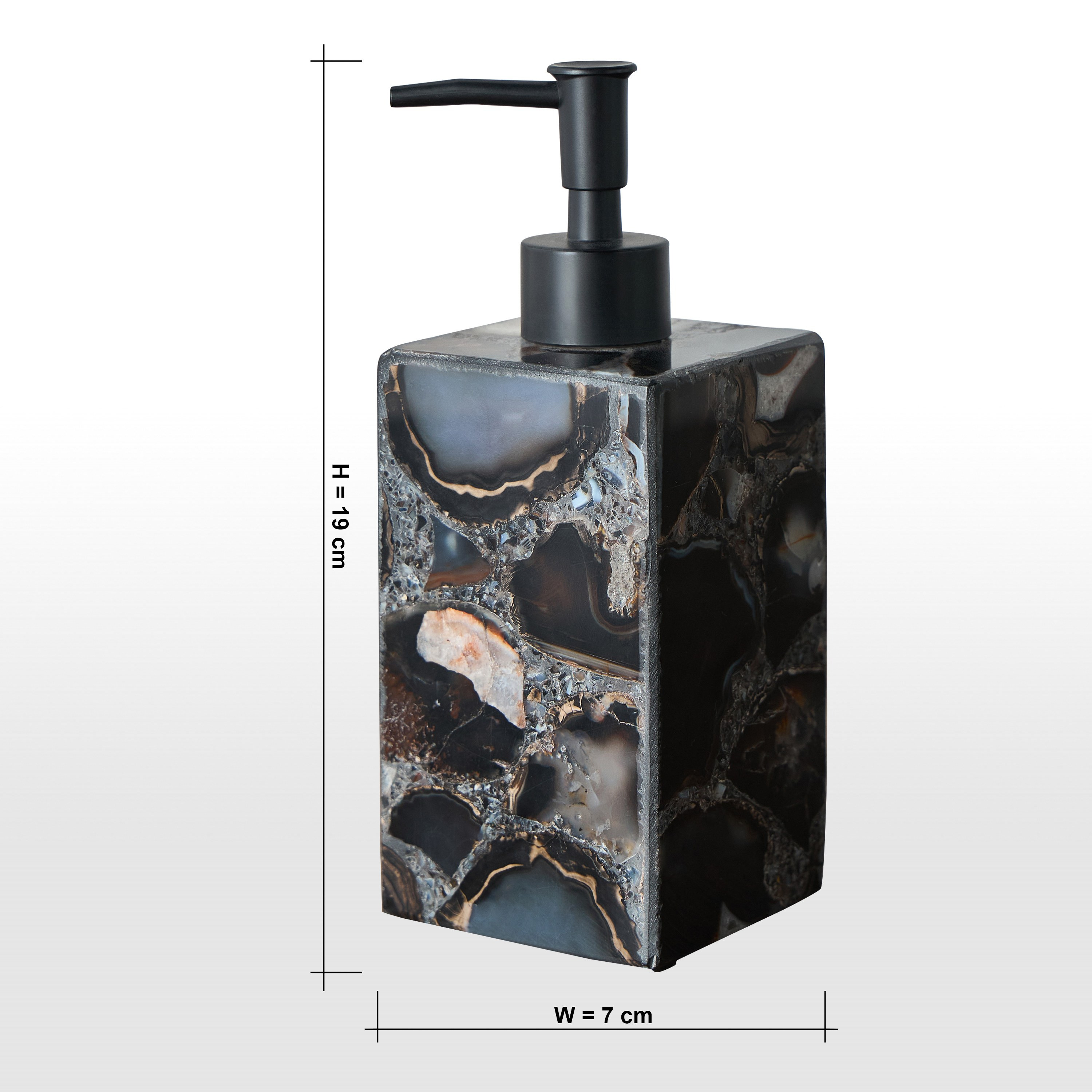 Agate Marble Soap Dispenser-household-bathandlaundry-bathaccessories-soapdishesanddispensers-image-4
