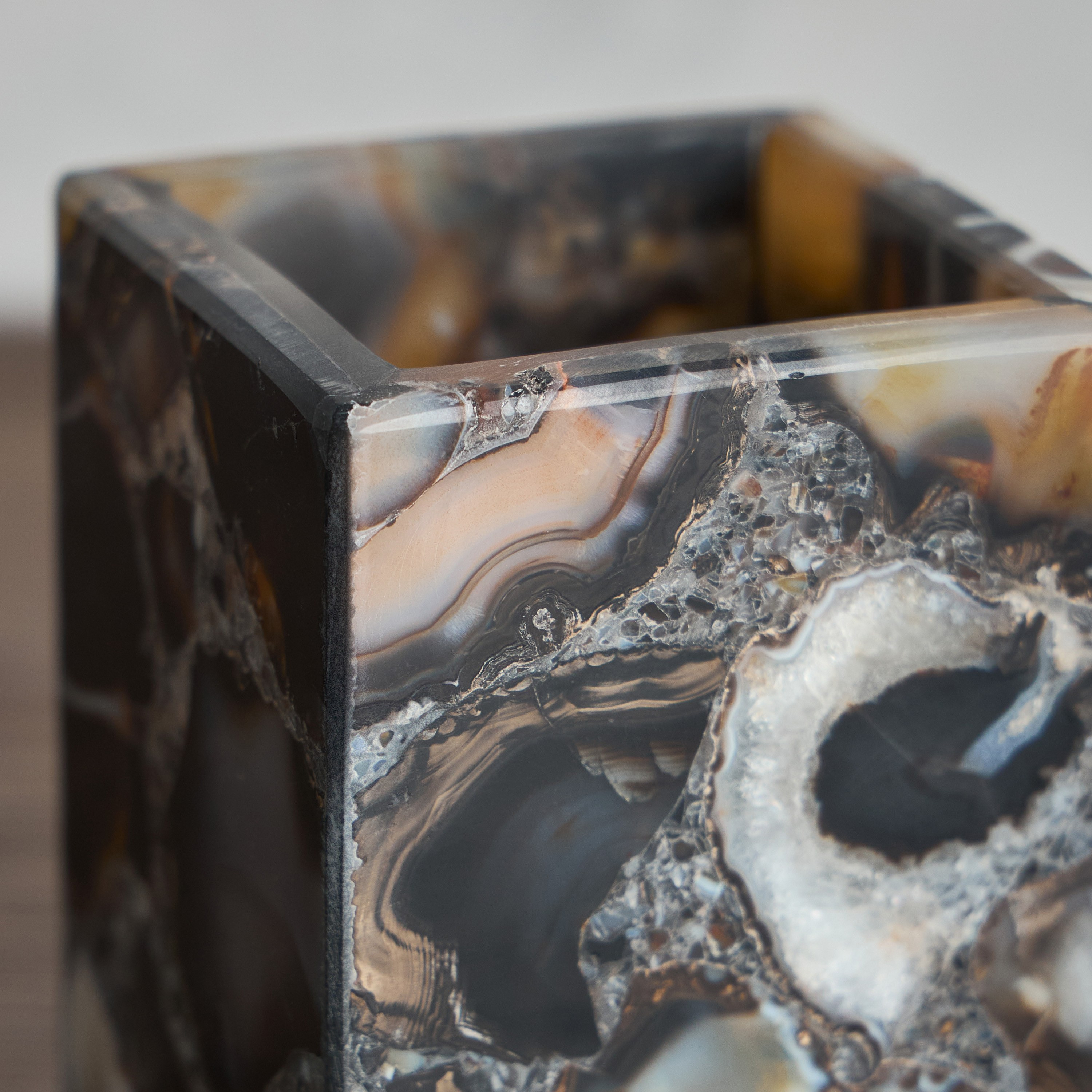 Agate Marble Tumbler-household-bathandlaundry-bathaccessories-toothbrushholdersandtumblers-image-3