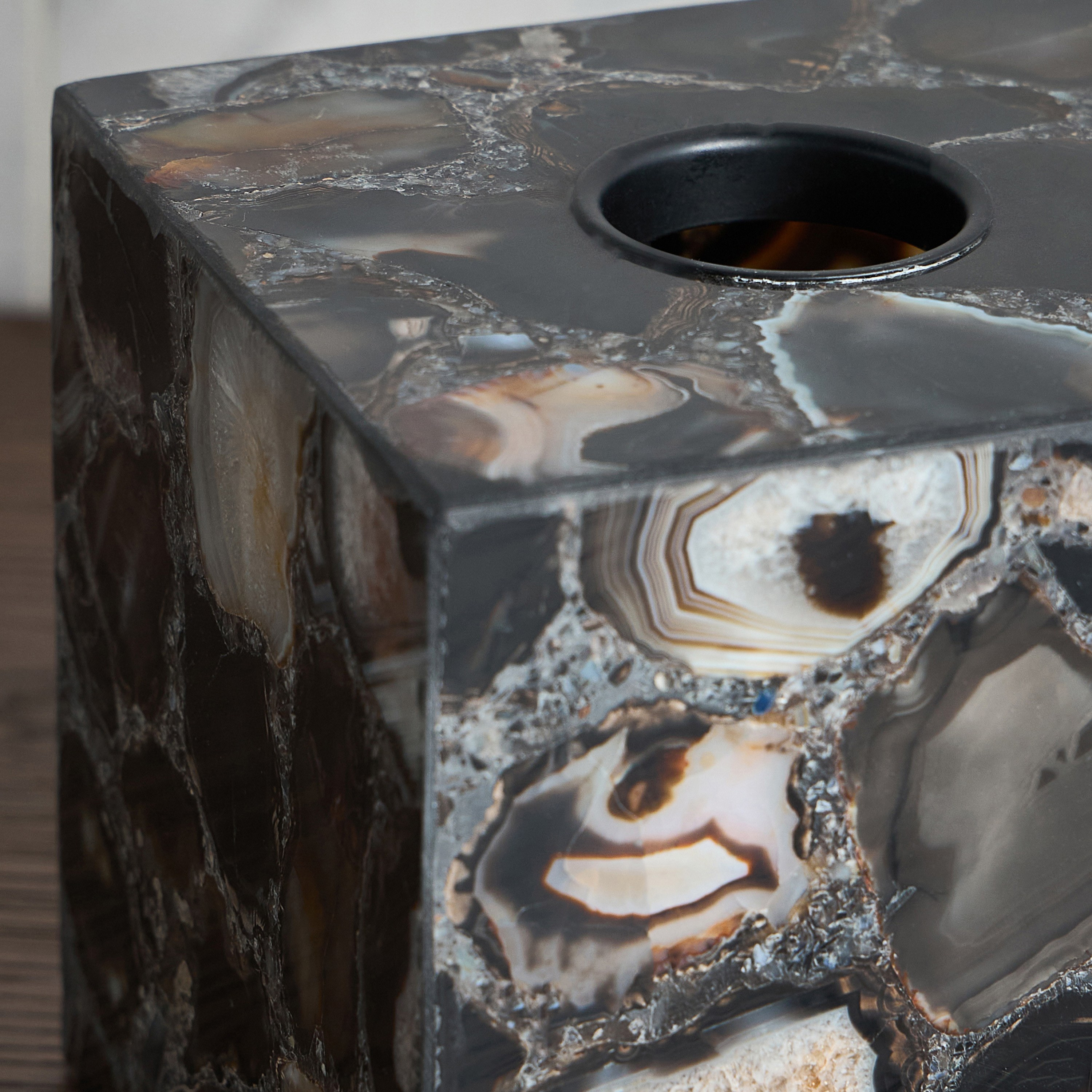 Agate Marble Tissue Box Cover-household-bathandlaundry-bathaccessories-tissueboxesandcottonjars-image-3