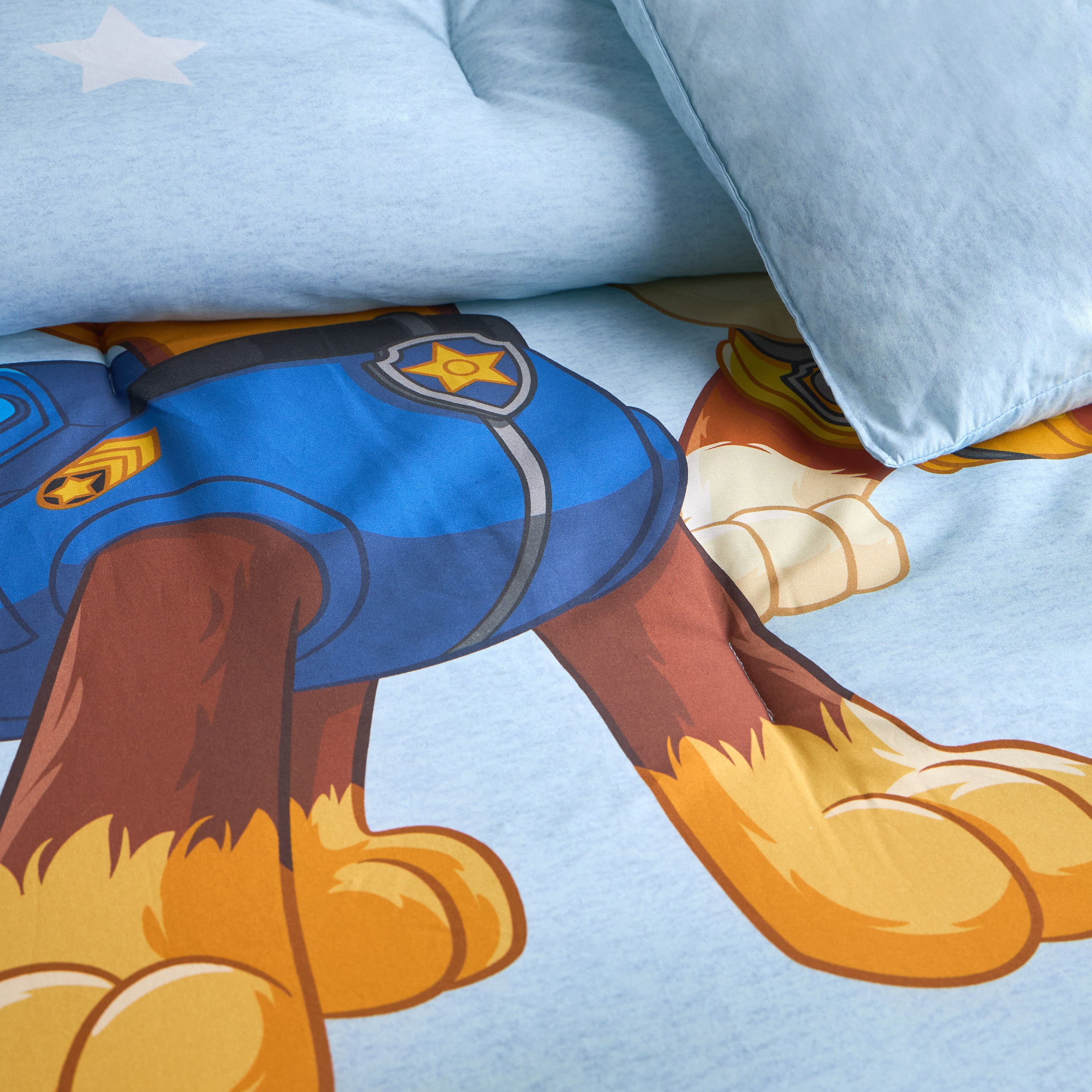 طقم لحاف قطن كامل بطبعات من قطعتين - باو باترول - 160x220 سم-babyandkids-beddingandwindows-bedding-comforters-image-4