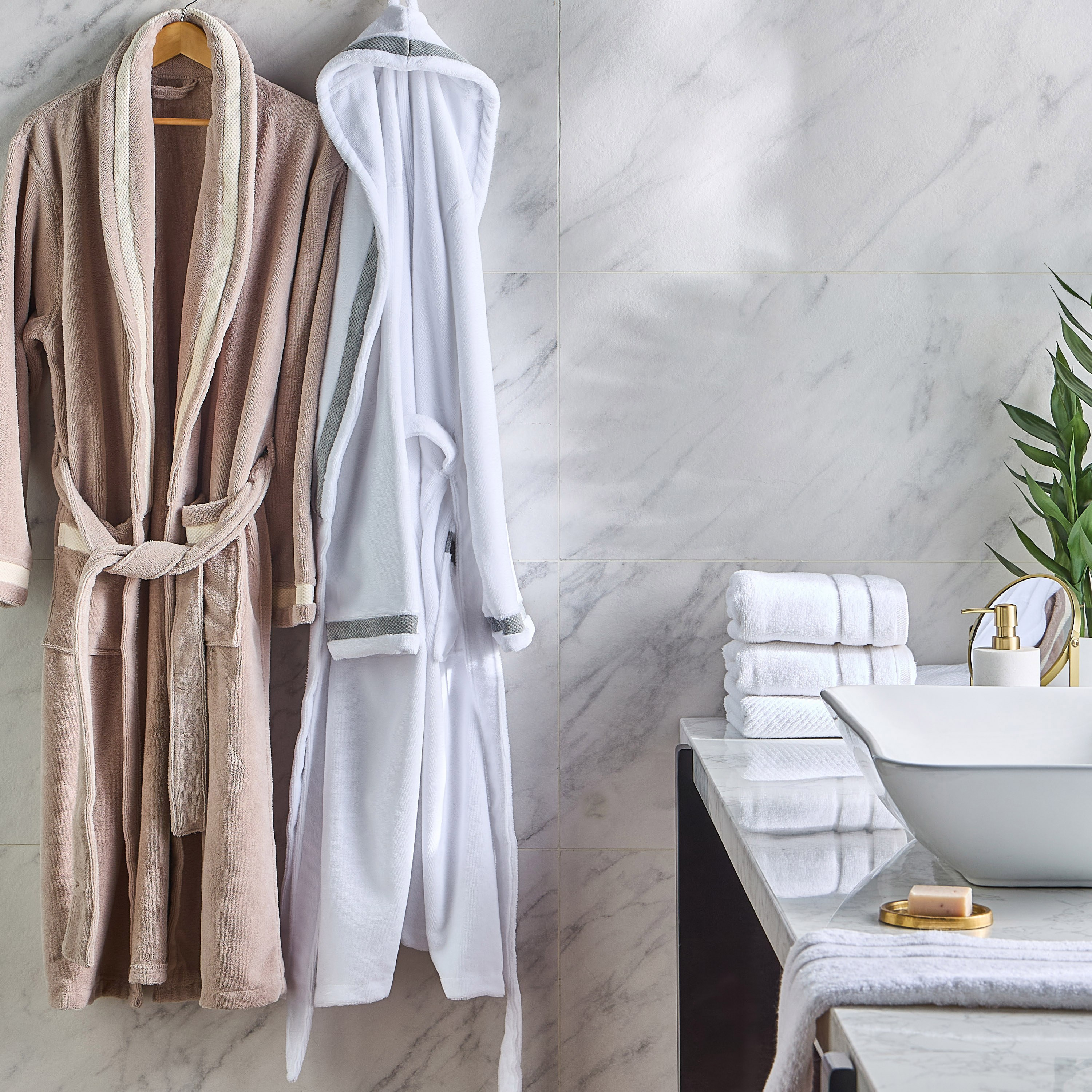Amara Bathrobe - Medium-household-bathandlaundry-bathlinen-bathrobesandslippers-bathrobes-image-4