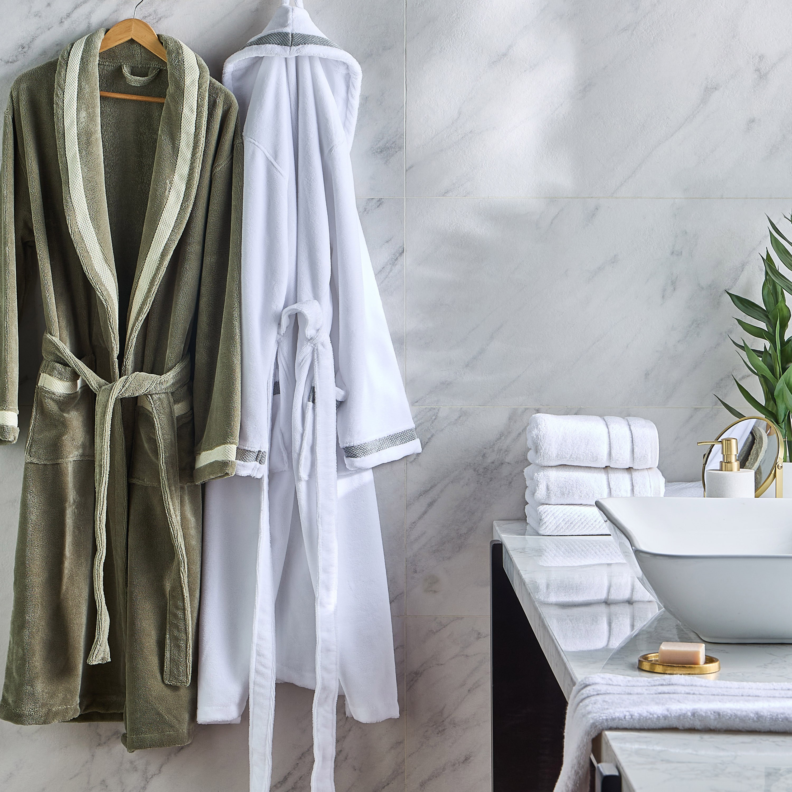 Amara Bathrobe - Medium-household-bathandlaundry-bathlinen-bathrobesandslippers-bathrobes-image-4