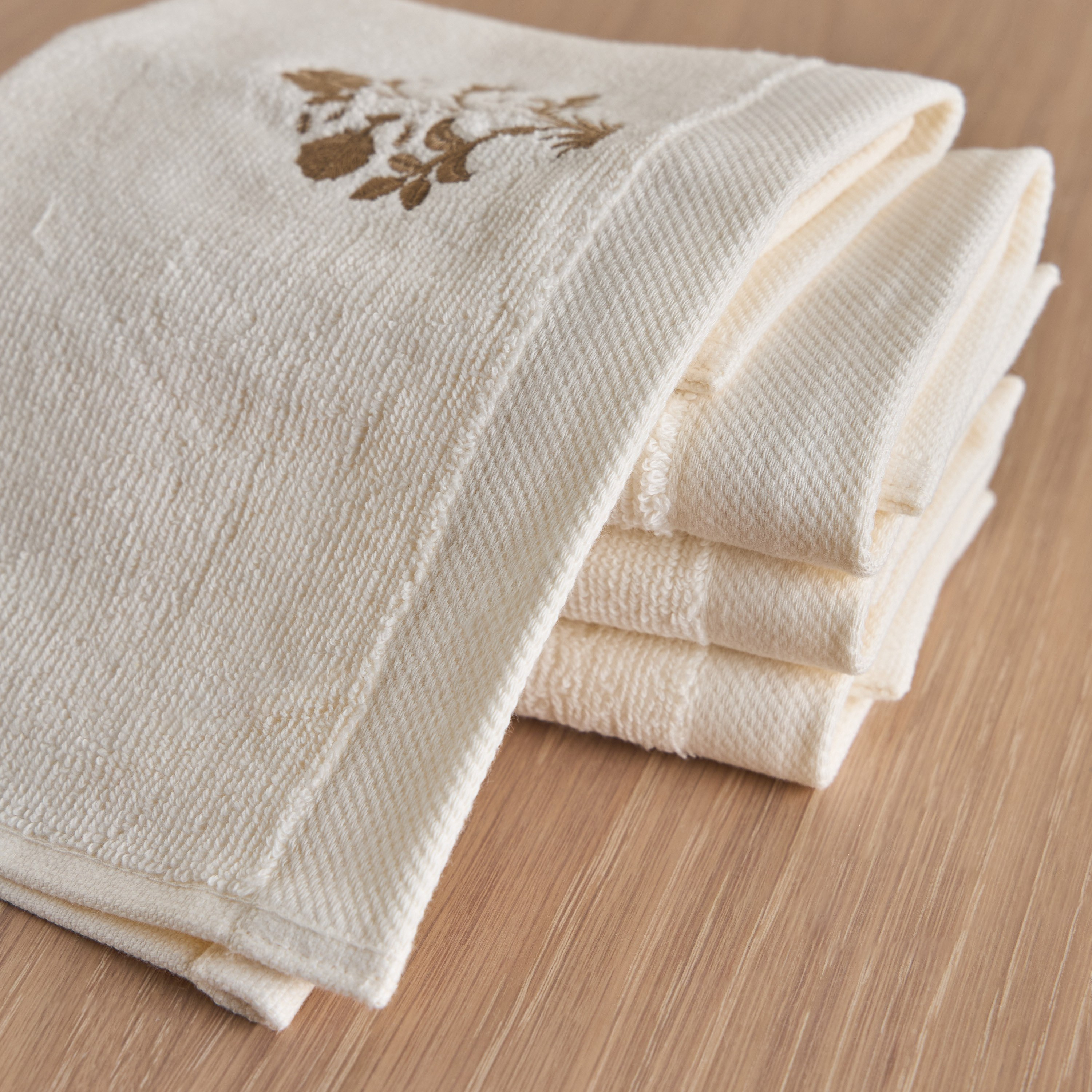 Kyoto 4-Piece 550 GSM Turkish Cotton Fingertip Towel Set - 30x30 cm-household-bathandlaundry-bathlinen-towels-image-2