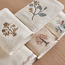طقم 2 منشفة يد قطن تركي بعدد خيوط 550 - كيوتو - 50x90 سم-household-bathandlaundry-bathlinen-towels-image-2