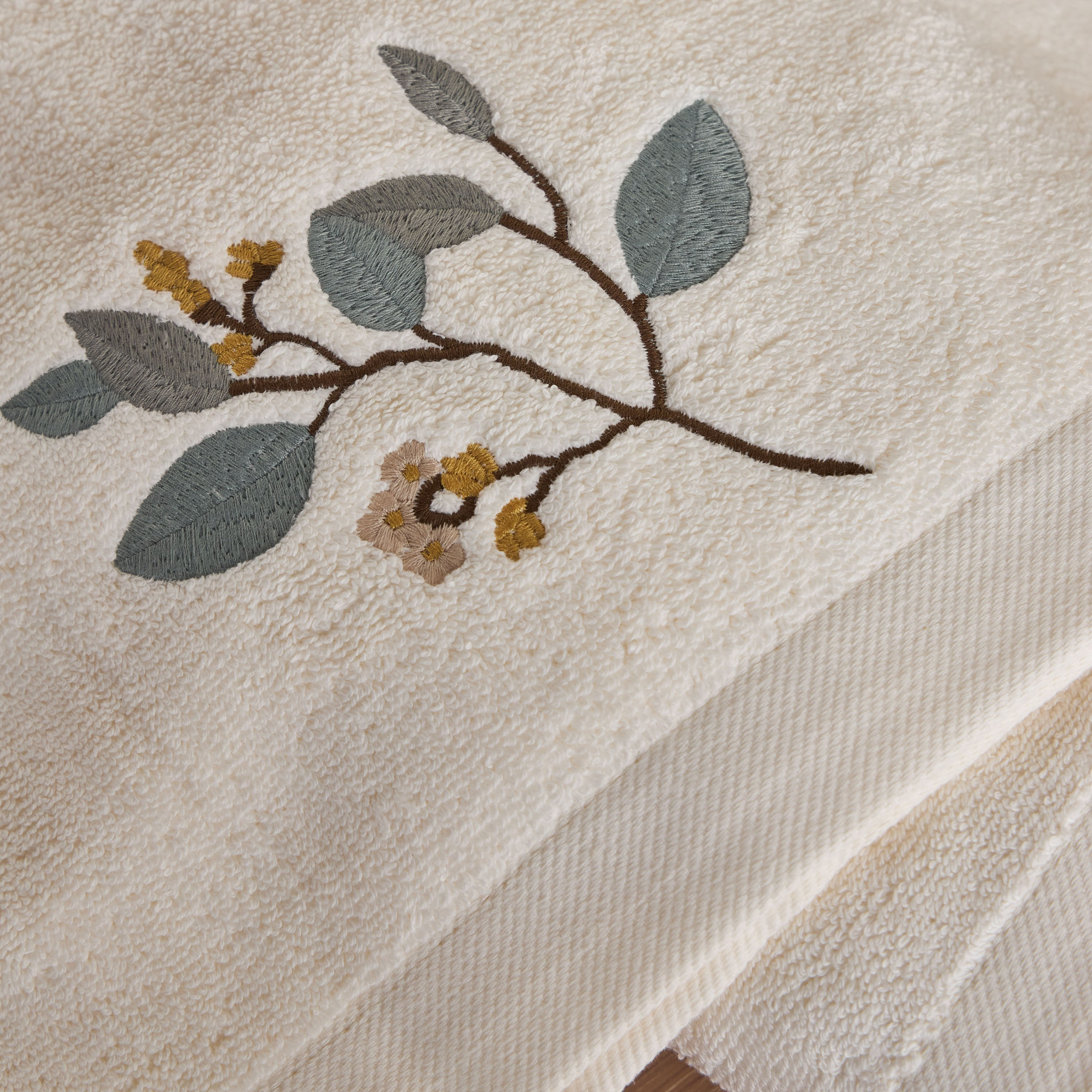 Majolica 2-Piece 550 GSM Turkish Cotton Hand Towel Set - 50x90 cm-household-bathandlaundry-bathlinen-towels-image-4