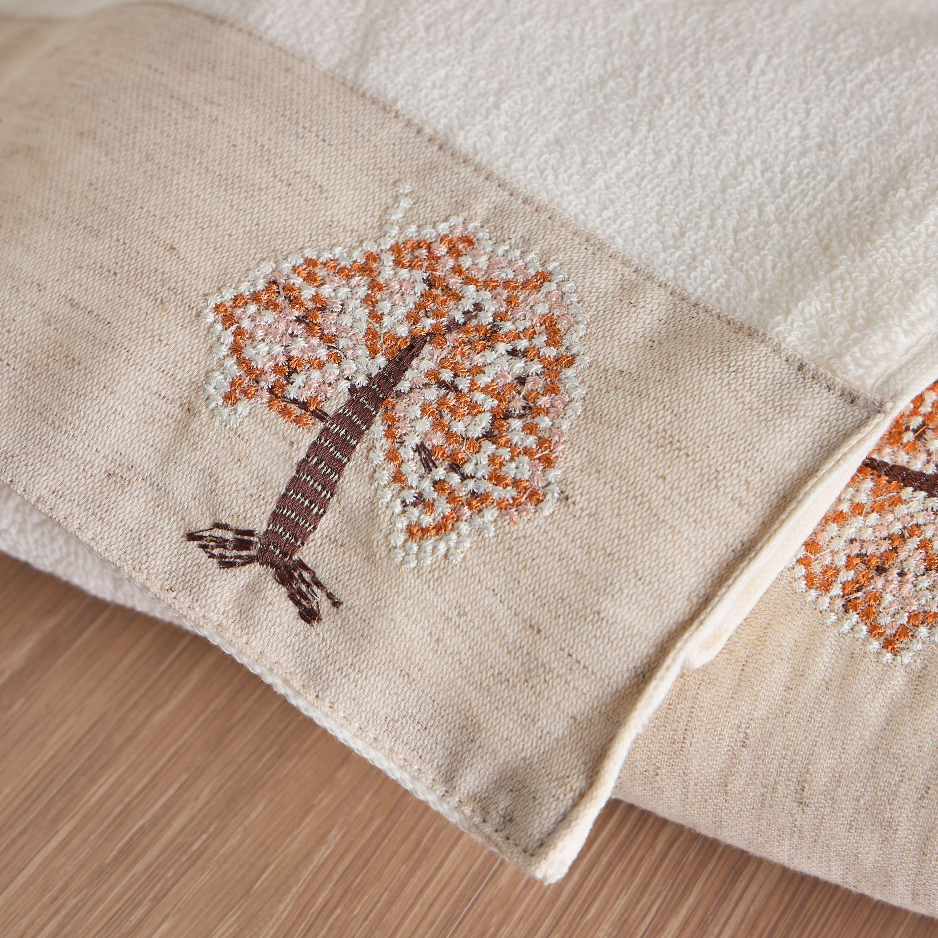 Lucia 2-Piece 550 GSM Turkish Cotton Hand Towel Set - 50x90 cm-household-bathandlaundry-bathlinen-towels-image-3