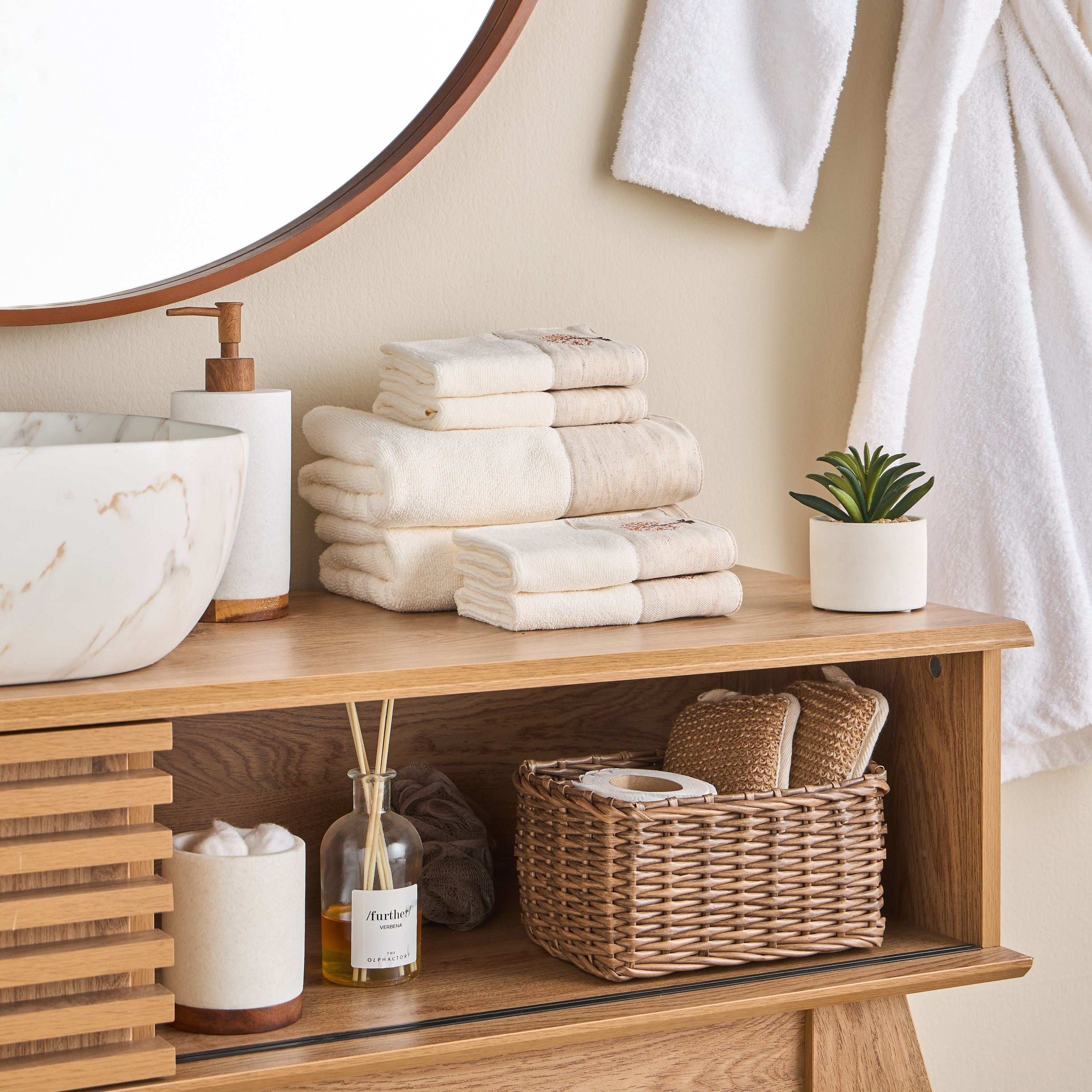 Lucia 2-Piece 550 GSM Turkish Cotton Hand Towel Set - 50x90 cm-household-bathandlaundry-bathlinen-towels-image-8