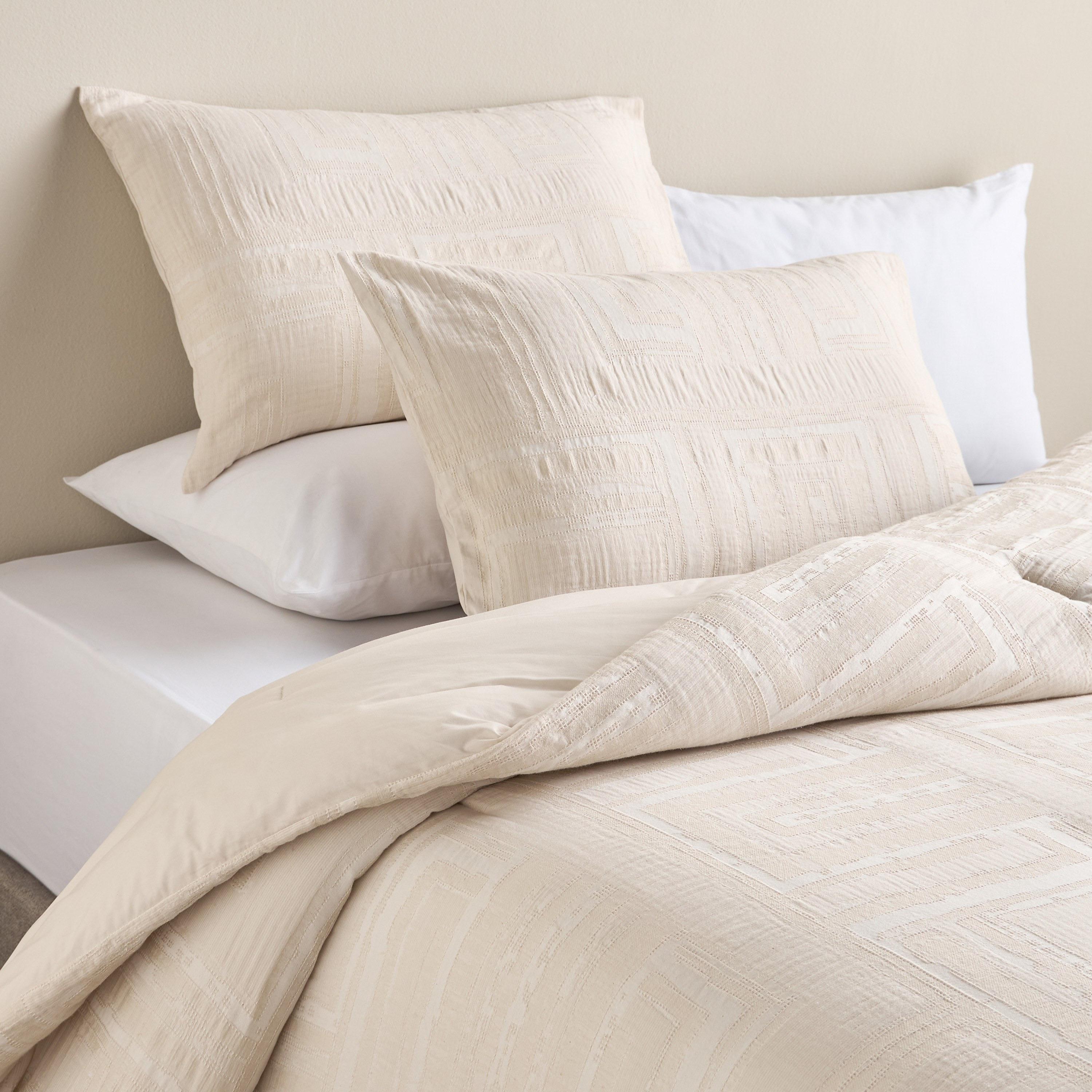 Zorro Cotton Jacquard 3-Piece Super King Comforter Set - 240x260 cm-household-bedding-comfortersandbedspreads-comforters-image-1