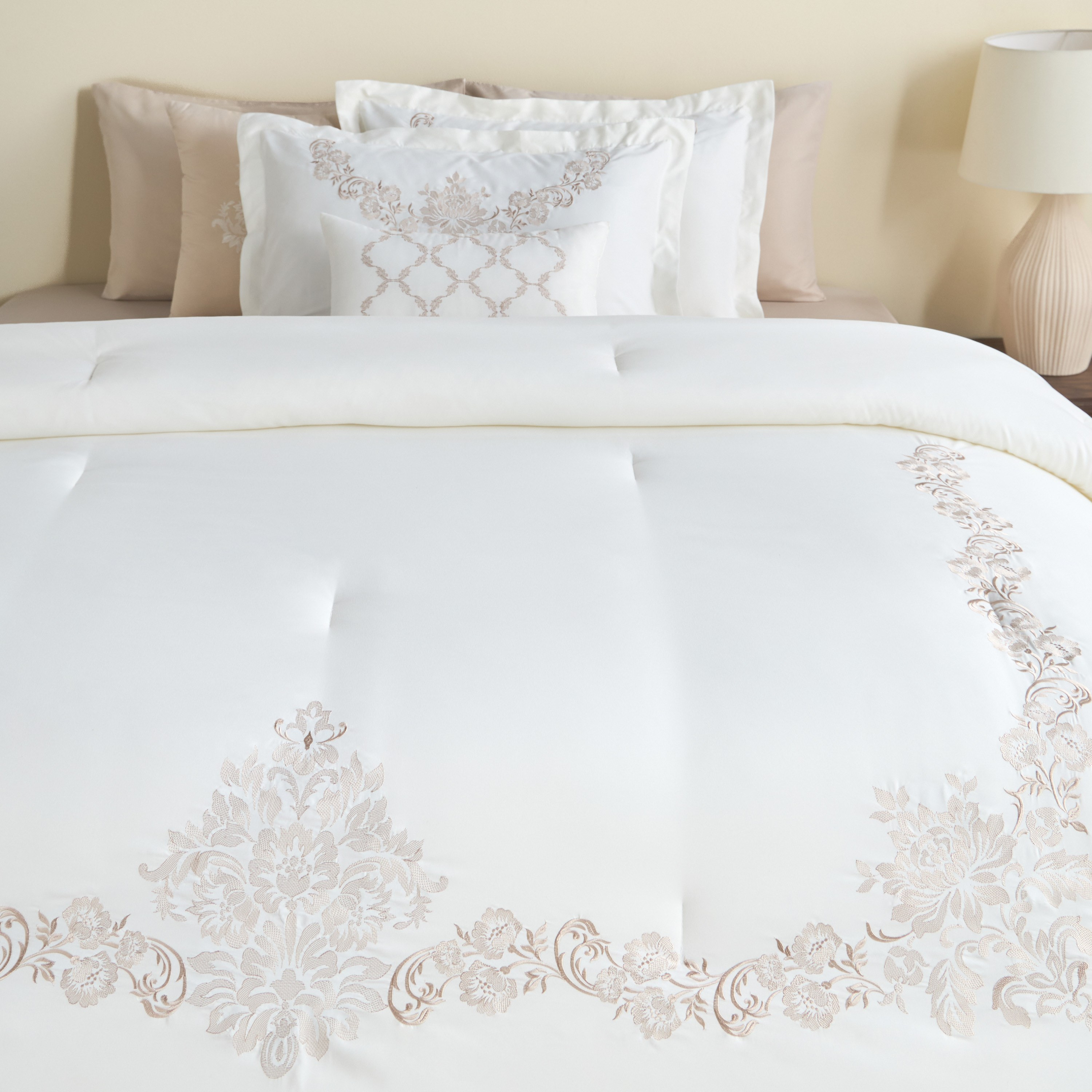 Judith Embroidered 8-Piece Super King Comforter Set - 240x260 cm-household-bedding-comfortersandbedspreads-bedinabag-image-1