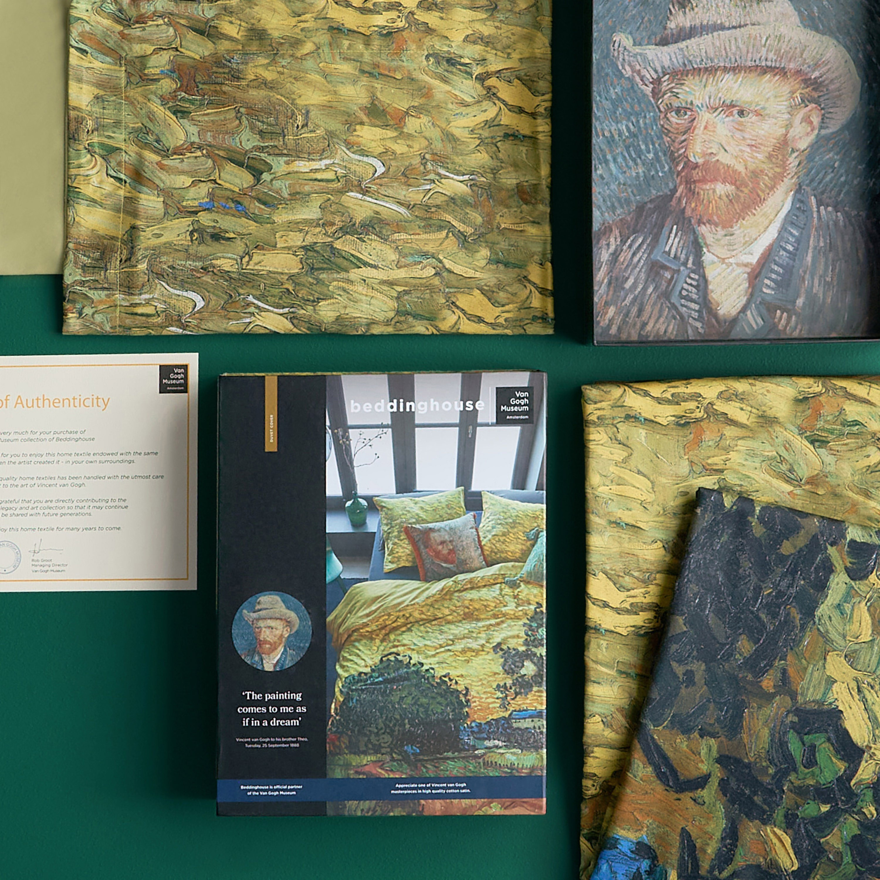 Van Gogh Evening Twilight Cotton 3-Piece Super King Duvet Cover Set - 260x220 cm-household-bedding-duvetandcovers-duvetcovers-image-7