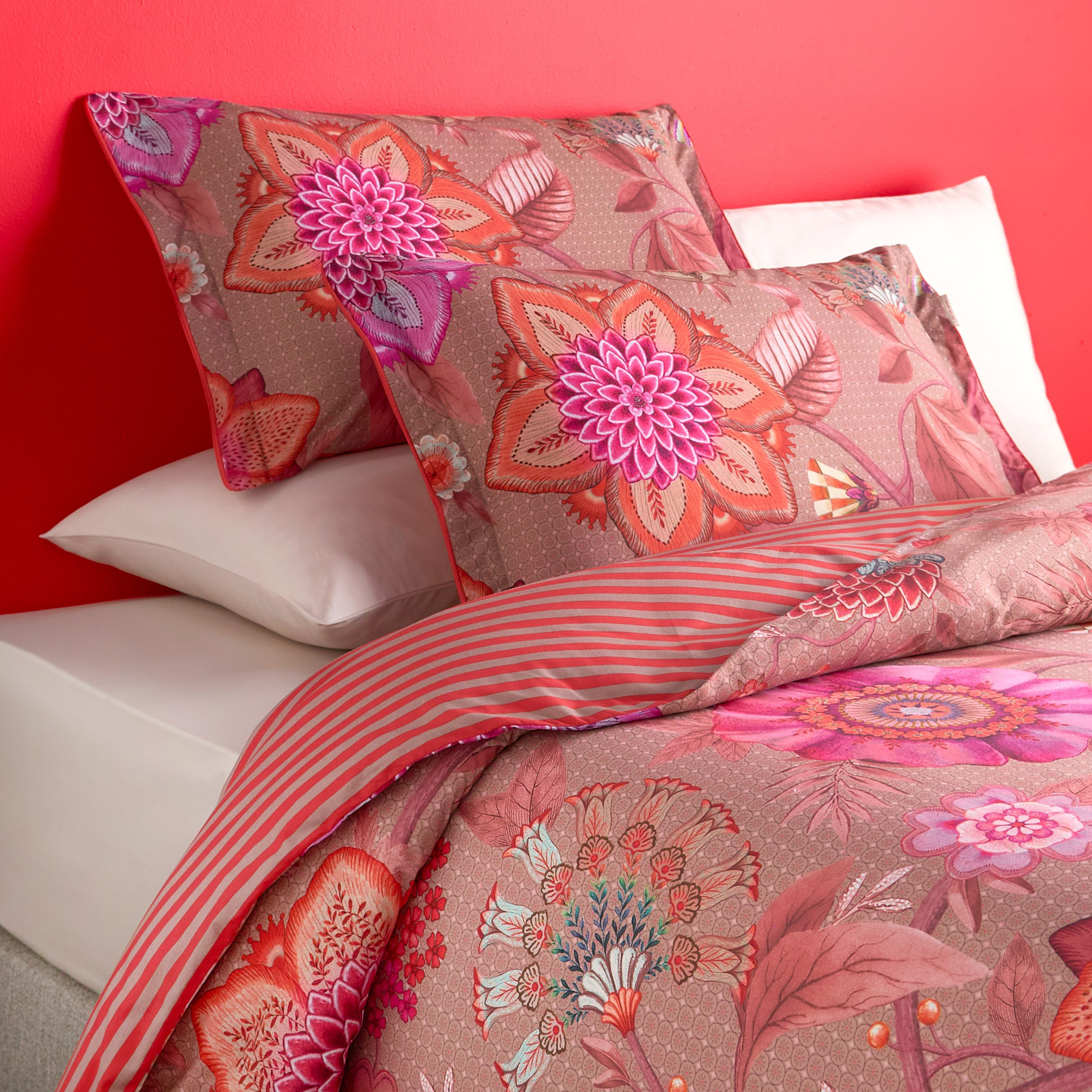 PIP Studio Vida La Vida Cotton 3-Piece Super King Duvet Cover Set - 220x260 cm-household-bedding-duvetandcovers-duvetcovers-image-1