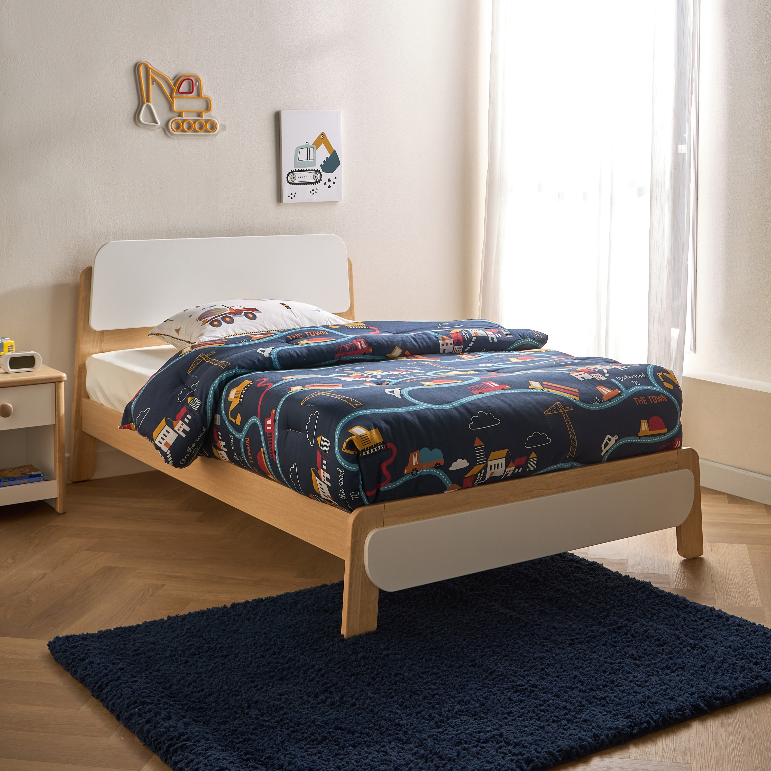Atlas Full Bed - 120x200 cm-babyandkids-kidsbeds-singlebeds-image-1