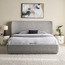 Melissa King Bed with Hydraulic Storage - 180x200 cm-furniture-bedroom-beds-kingbeds-image-2