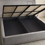 Melissa King Bed with Hydraulic Storage - 180x200 cm-furniture-bedroom-beds-kingbeds-image-4