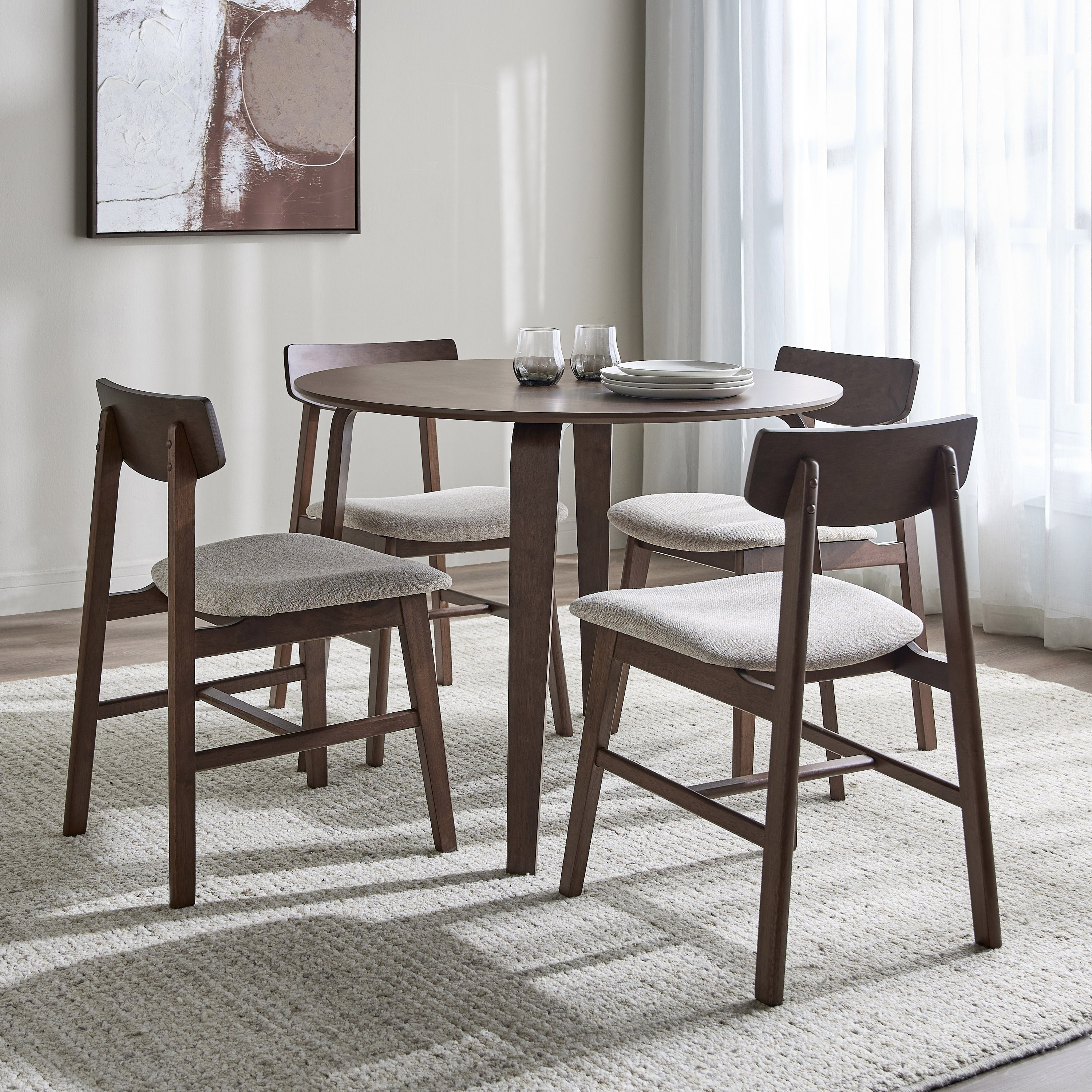 Myrtos 4-Seater Wooden Top Dining Set-furniture-diningroom-diningsets-image-1