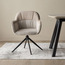 Belmont Fabric Swivel Dining Chair-furniture-diningroom-chairsandbenches-image-2