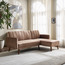 Kamari 3-Seater Velvet Right Corner Sofa-furniture-sofaandseating-cornersofas-image-1