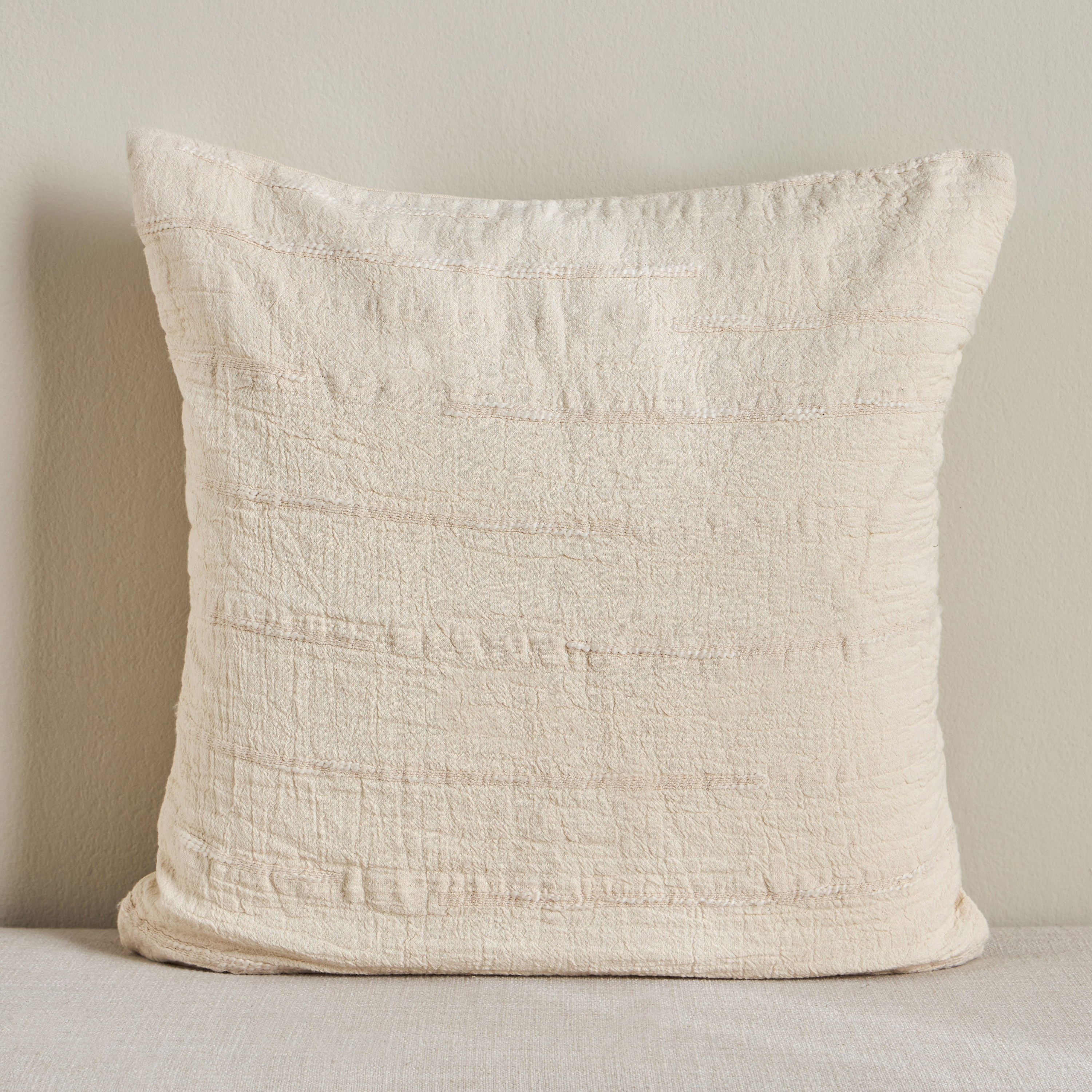 وسادة محشوة منسوجة - ليمان - 50×50 سم-household-cushionsandthrows-filledcushions-decorativecushions-image-1