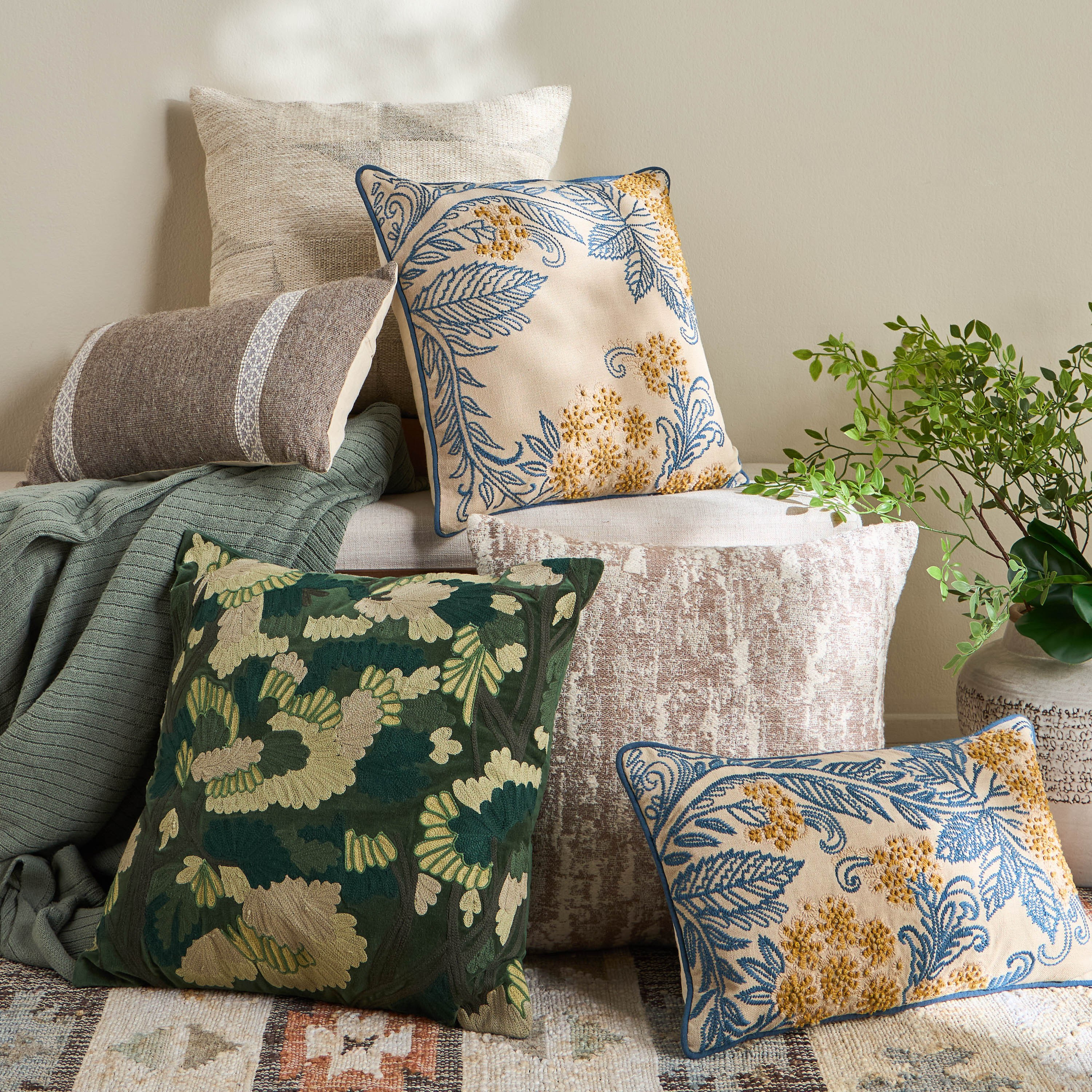 Edam Woven Cushion Cover - 50x50 cm-household-cushionsandthrows-cushioncovers-image-4