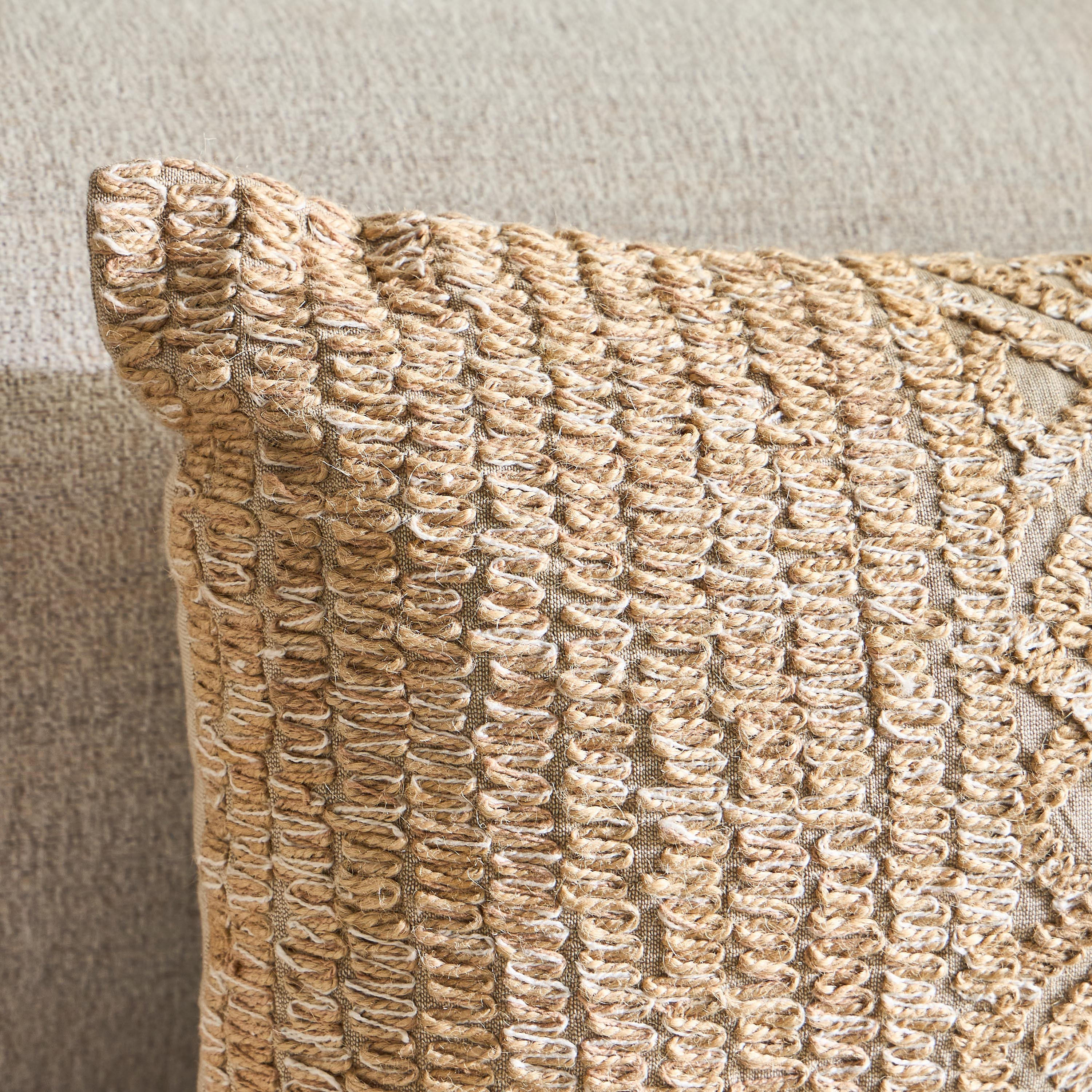 Nako Tribal Embroidered Filled Cushion - 35x80 cm-household-cushionsandthrows-filledcushions-decorativecushions-image-2