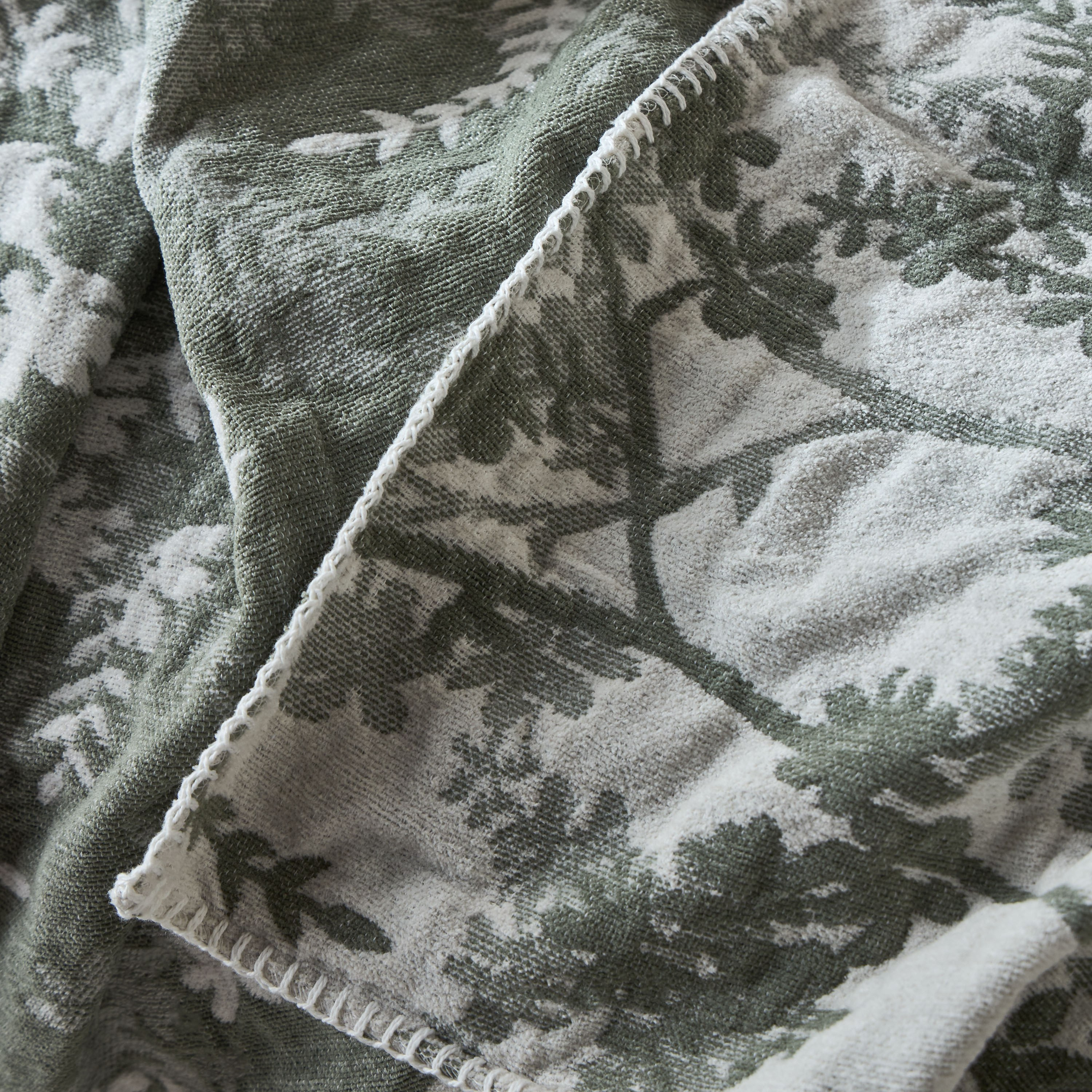 Dustan Chenille Jacquard Throw - 130x170 cm-household-bedding-blankets-image-2