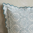 Shireen Block Print Filled Cushion - 50x50 cm-household-cushionsandthrows-filledcushions-decorativecushions-image-6