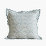 Shireen Block Print Filled Cushion - 50x50 cm-household-cushionsandthrows-filledcushions-decorativecushions-image-9