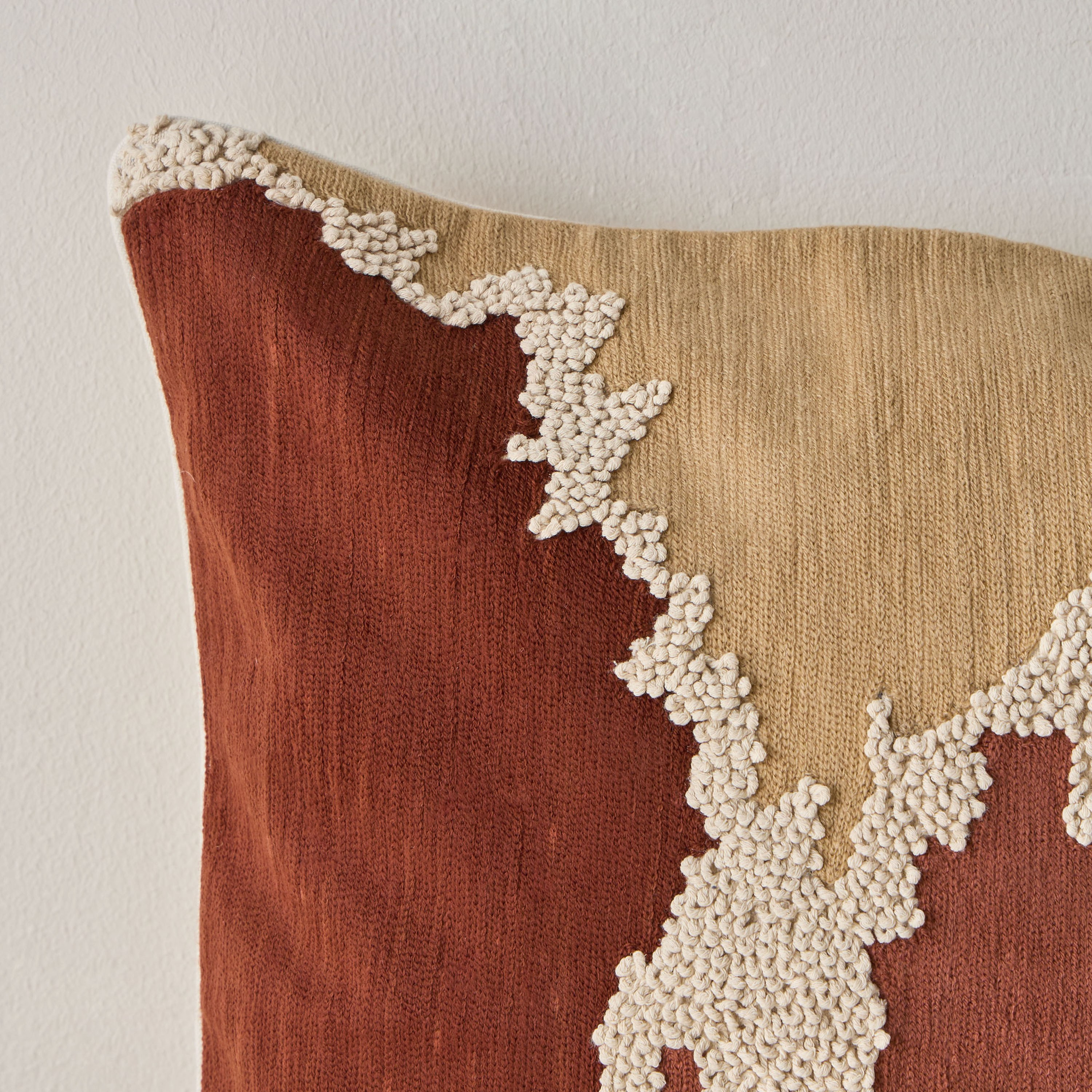 Asana Embroidered Cushion Cover - 50x50 cm-household-cushionsandthrows-cushioncovers-image-2
