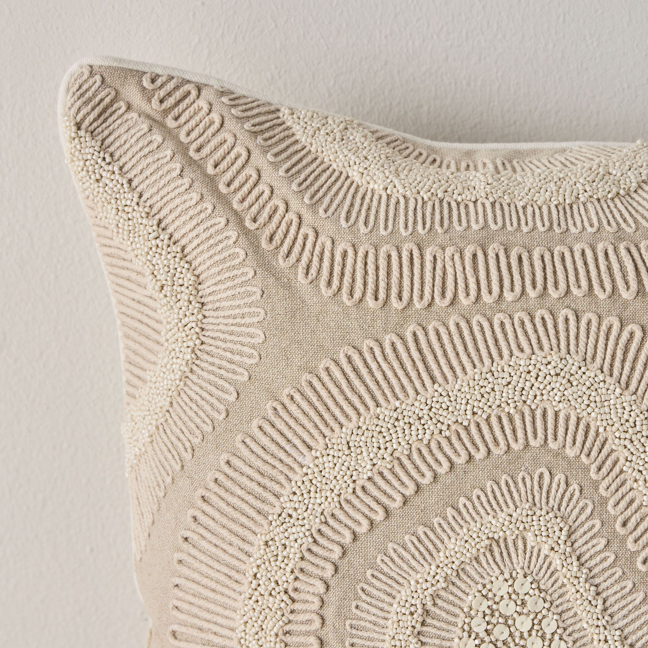 Prava Embroidered Filled Cushion - 50x50 cm-household-cushionsandthrows-filledcushions-decorativecushions-image-2