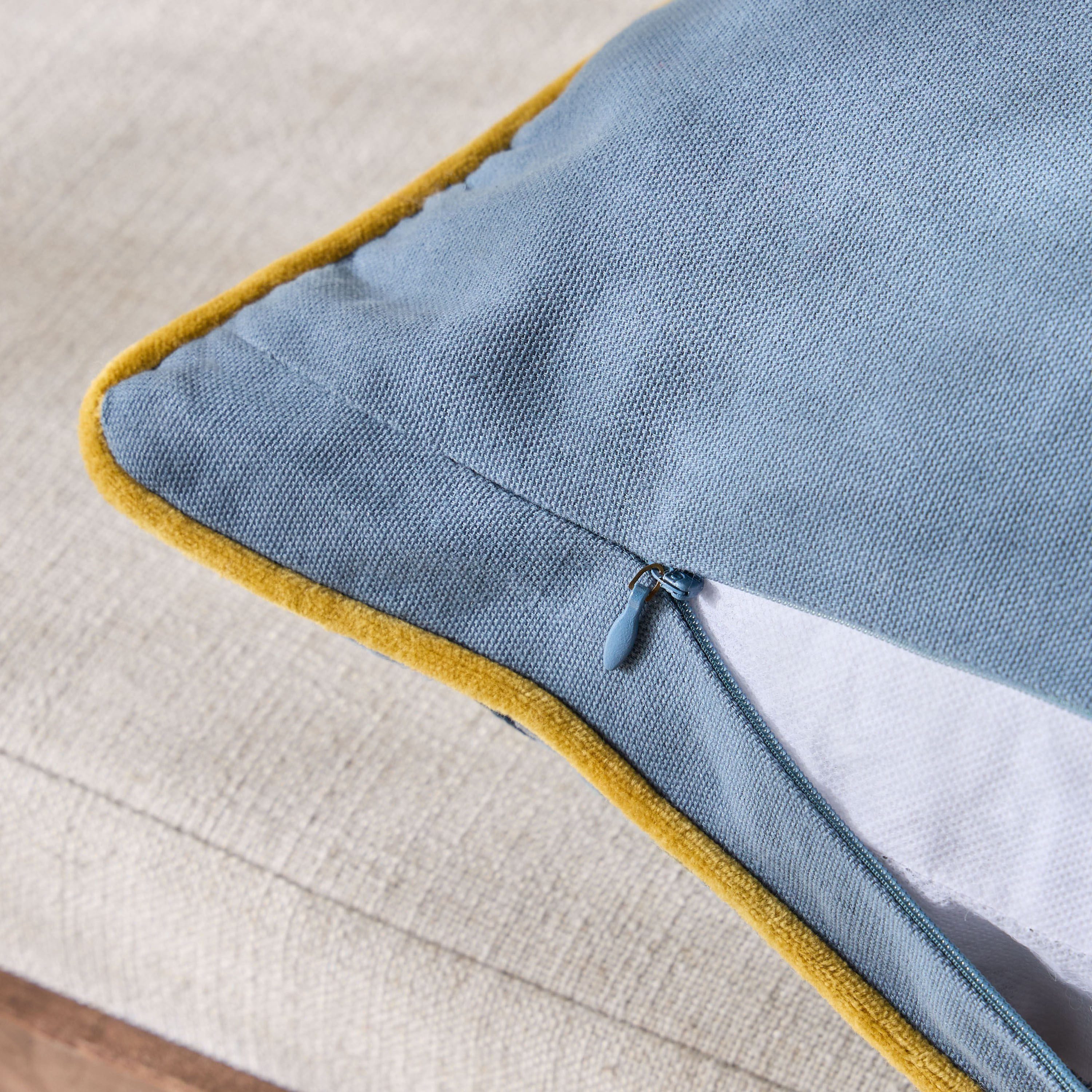 Moris Garden Embroidered Cushion Cover - 50x50 cm-household-cushionsandthrows-cushioncovers-image-3