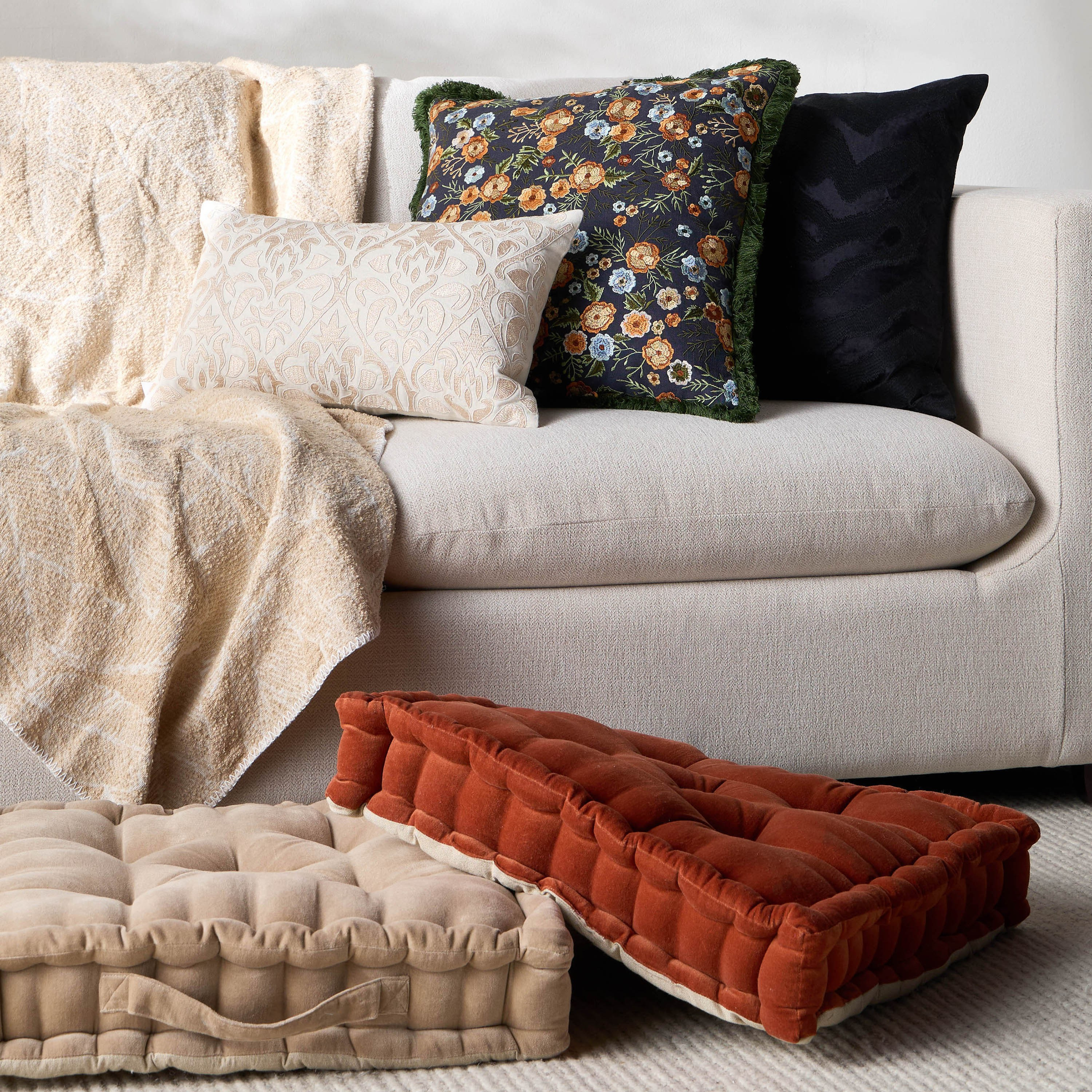 Gulfam Embroidered Cushion Cover - 30x50 cm-household-cushionsandthrows-cushioncovers-image-4