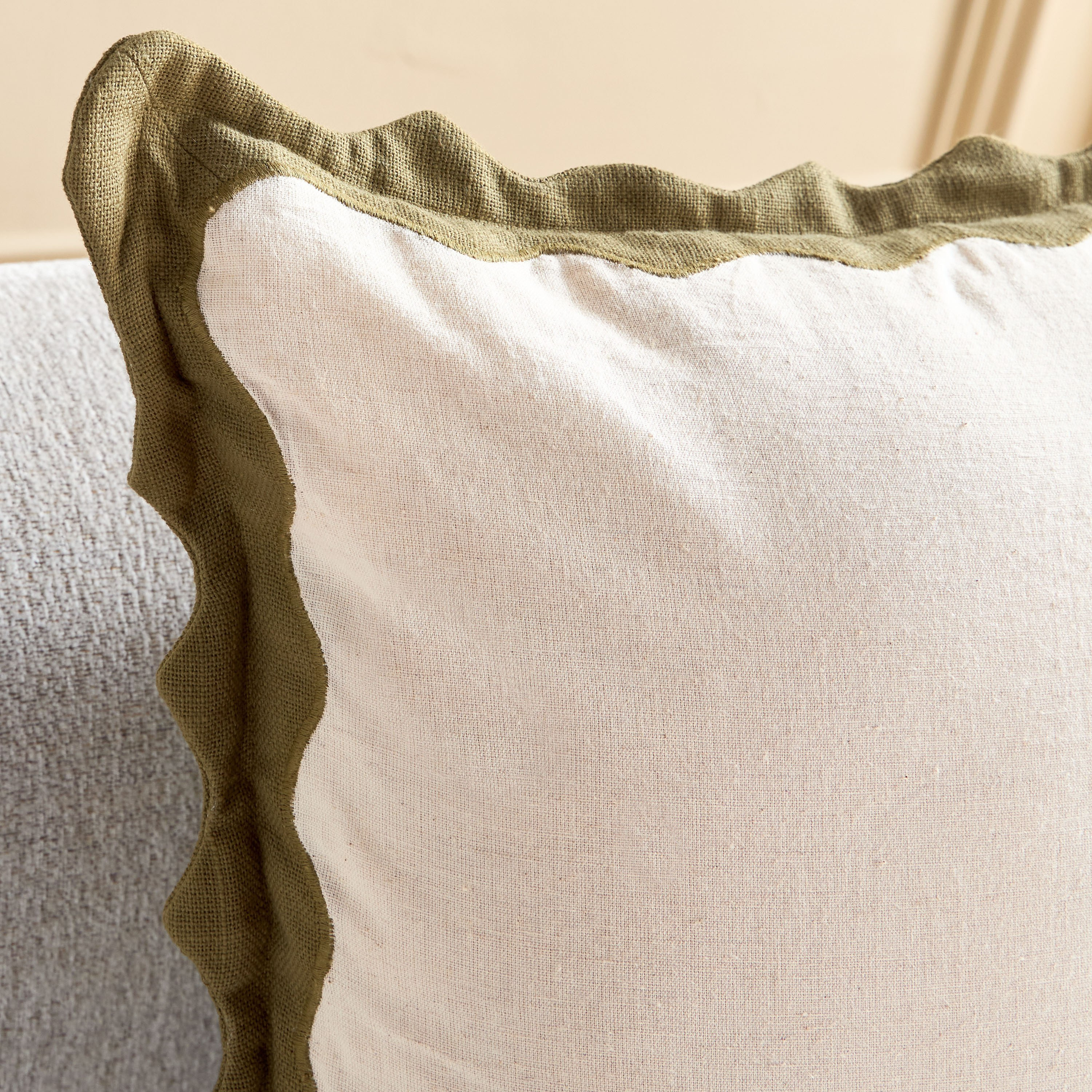 غطاء وسادة منسوج بحافة متموجة - ليون - 50×50 سم-household-cushionsandthrows-cushioncovers-image-2