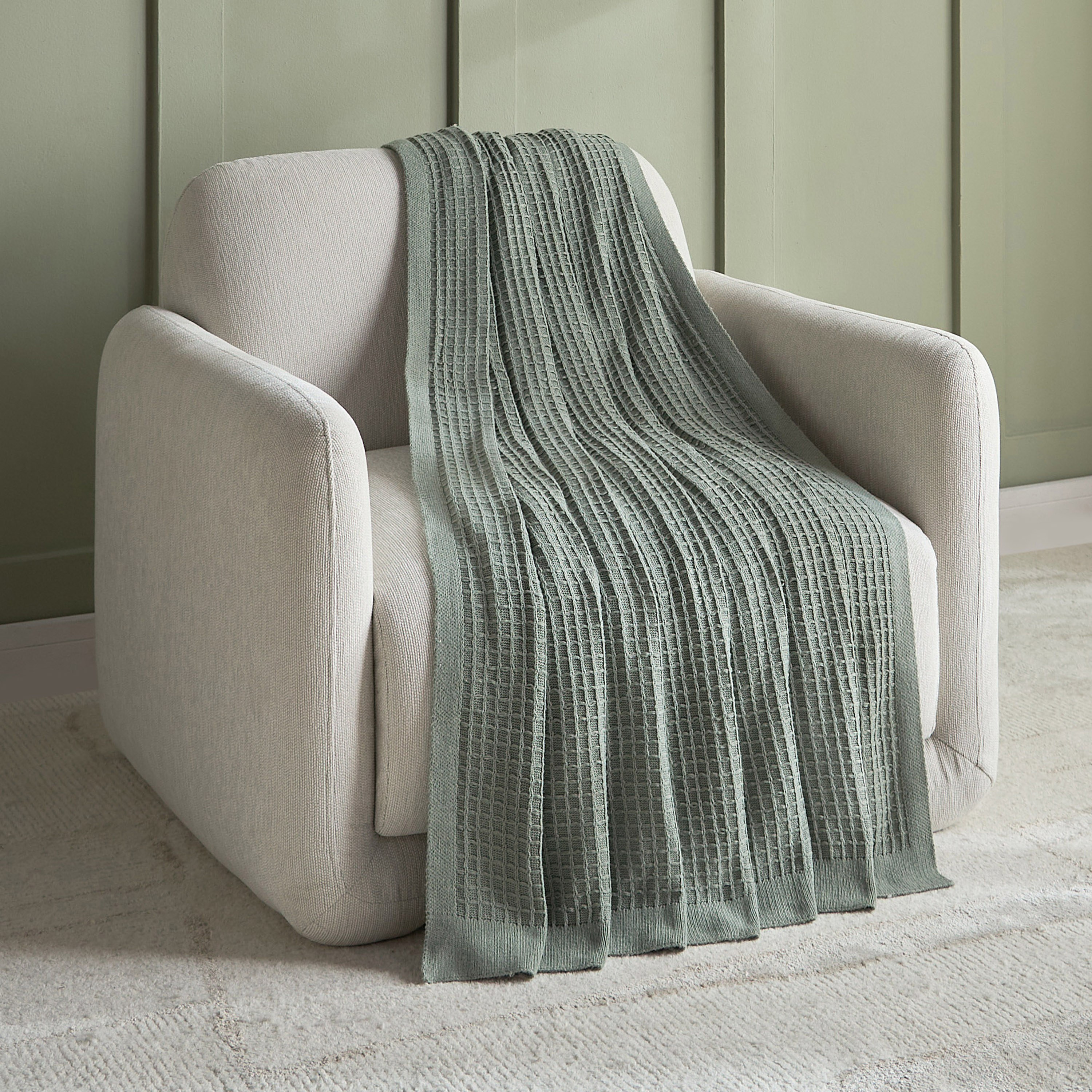 بطانية كابل وافل - فايو - 130 × 170 سم-household-bedding-blankets-image-1