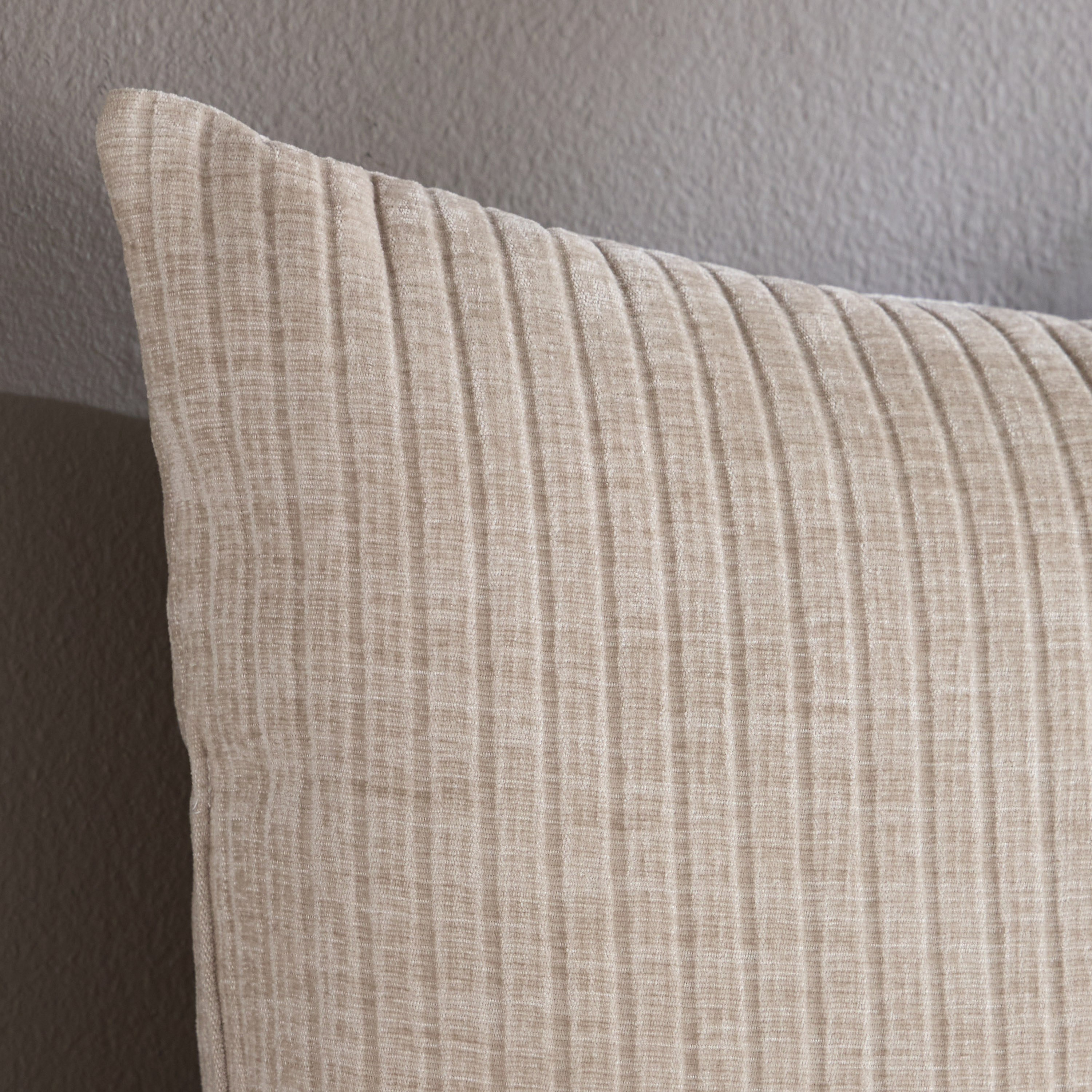 Samar 2-Piece Chenille Ribbed Filled Cushion Set - 45x45 cm-household-cushionsandthrows-filledcushions-decorativecushions-image-2