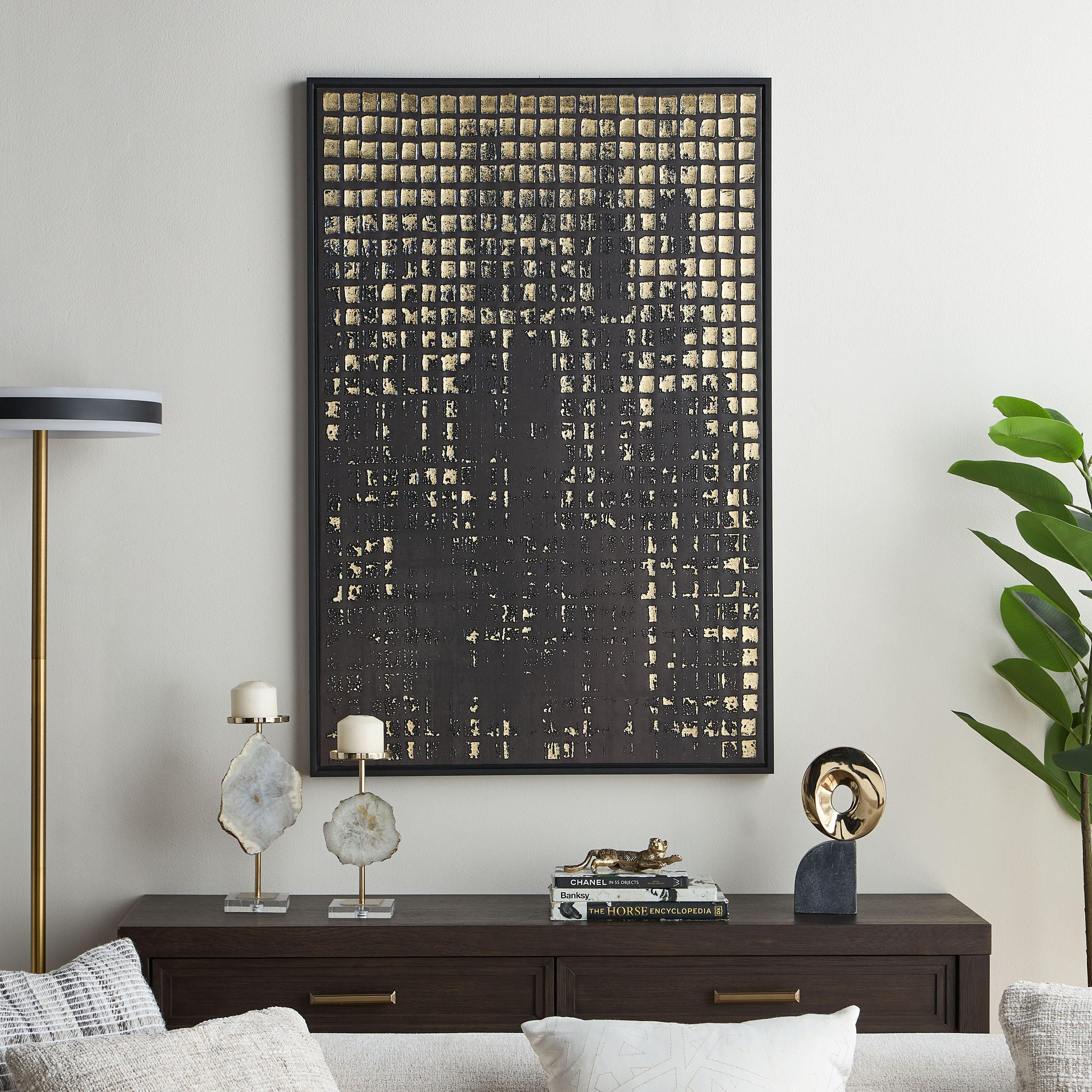 Nitsa Framed Canvas Wall Art - 80x120 cm-household-walldecorandmirrors-wallart-image-3
