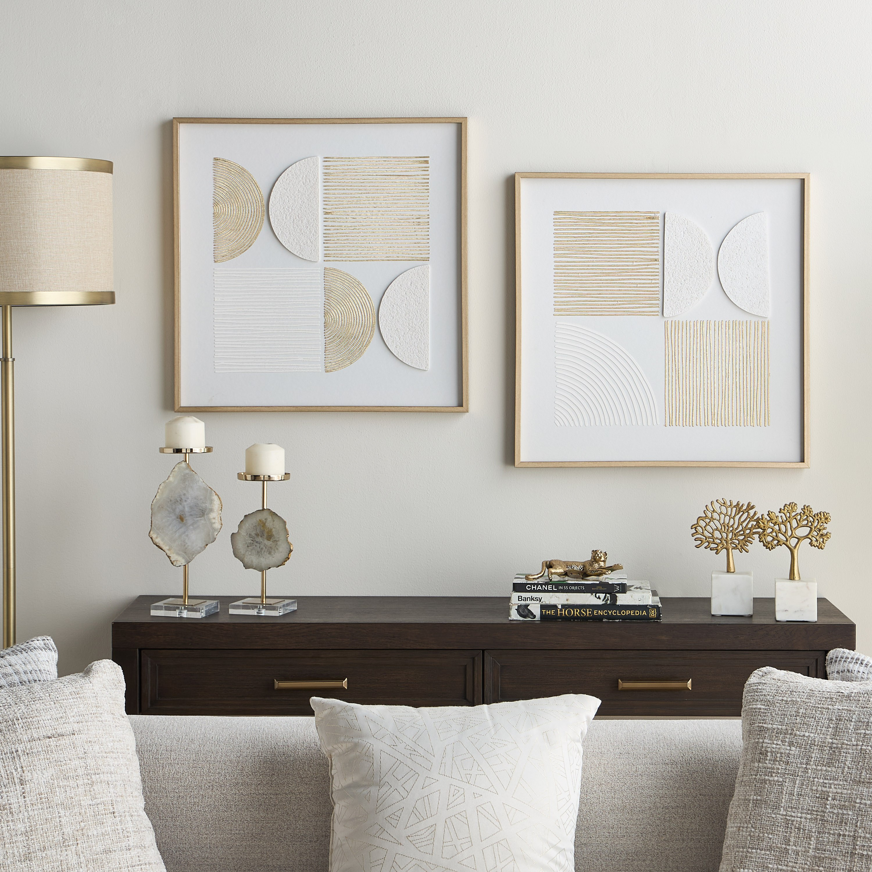 Angie Framed Canvas Wall Art - 60x60 cm-household-walldecorandmirrors-wallart-image-3