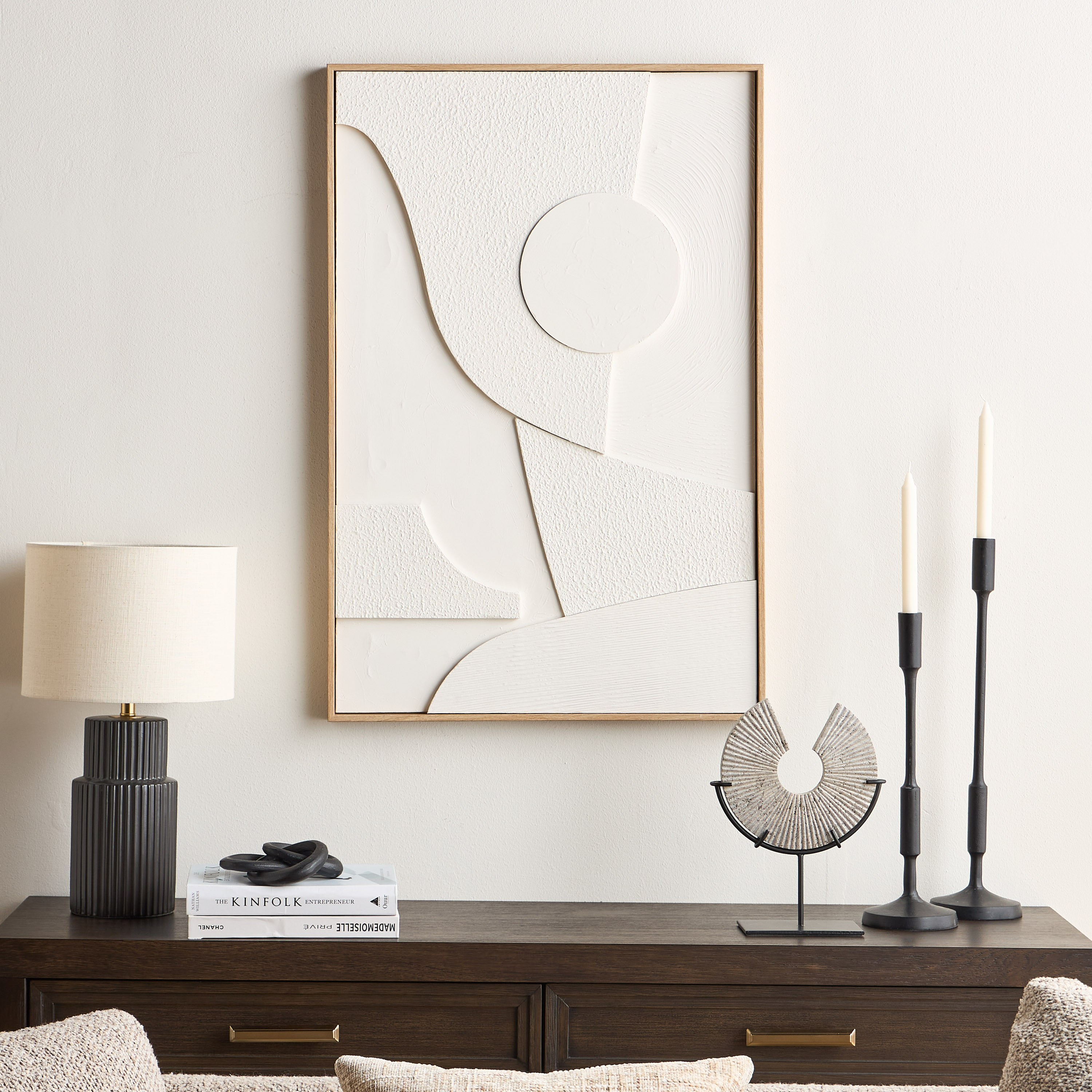 لوحة حائط كانفاس ثلاثية الأبعاد مؤطرة - ليدا - 60x90 سم-household-walldecorandmirrors-wallart-image-2