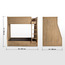 Hampton Trio Bunk Bed with Storage - 90x200 and 120x200 cm-kids-kidsbeds-bunkandloftbeds-image-9