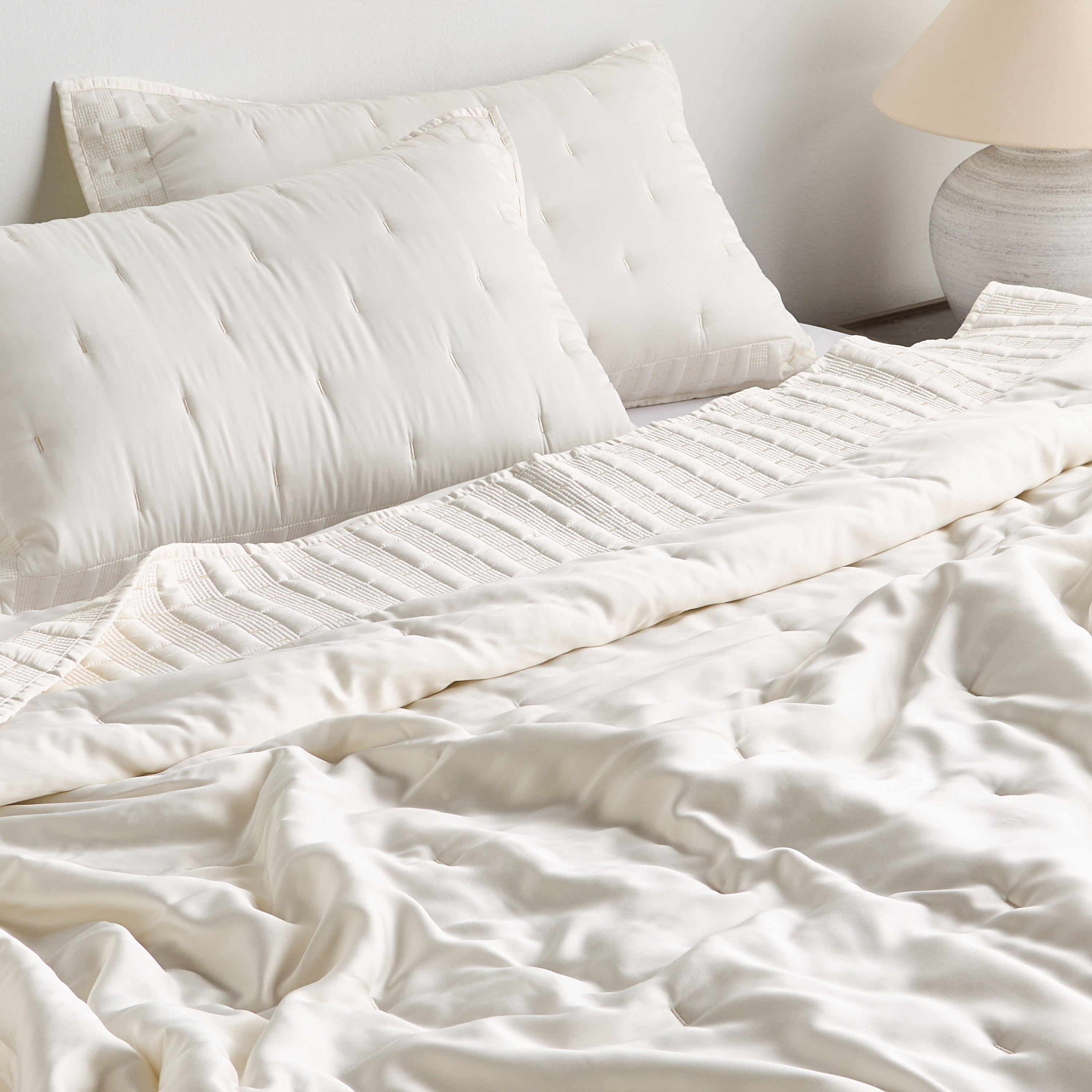 Abilio Cotton Bamboo Quilted 3-Piece Super King Bedspread Set - 240x260 cm-household-bedding-comfortersandbedspreads-bedspreads-image-5