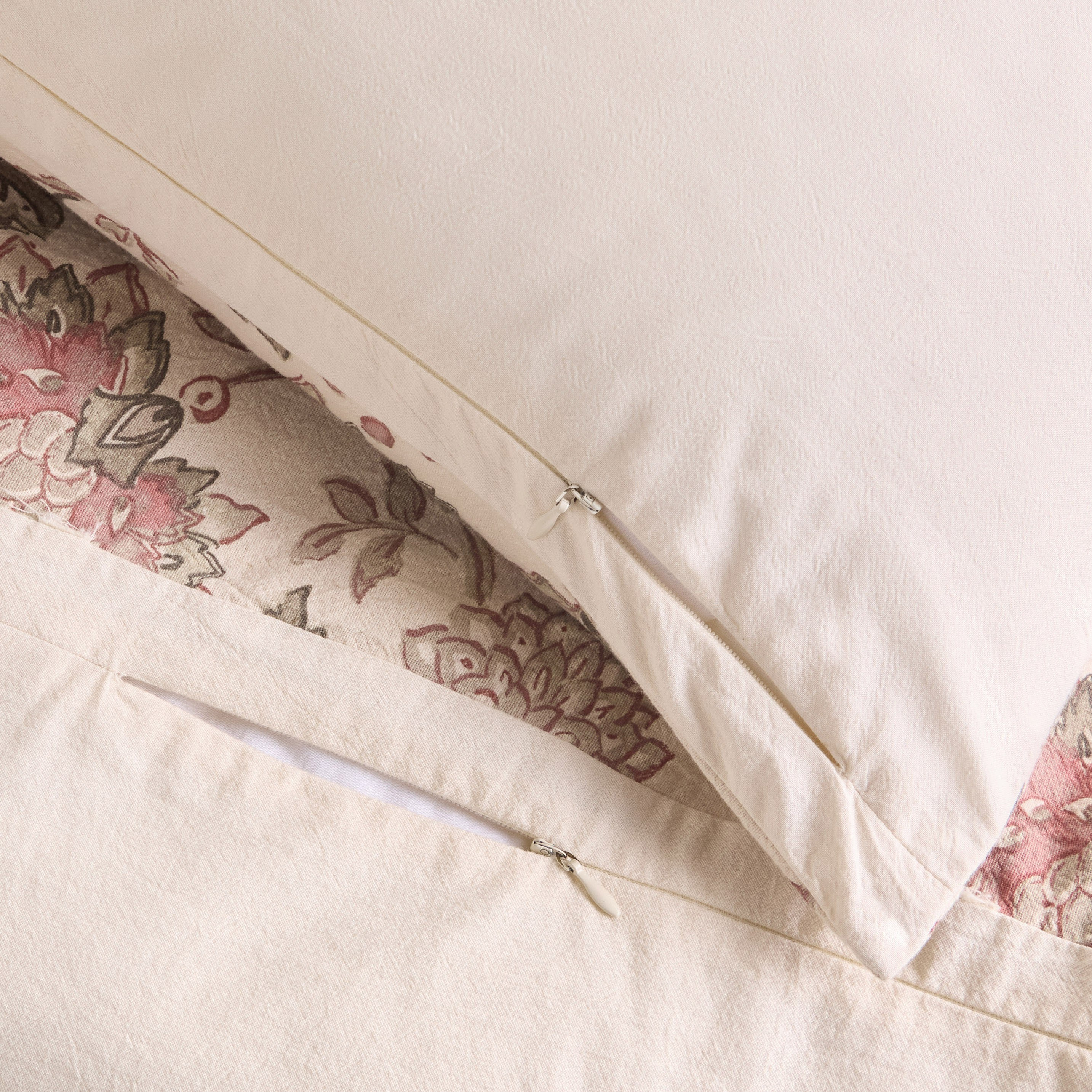 Blanca Jacobean Cotton Printed 3-Piece Super King Comforter Set - 240x260 cm-household-bedding-comfortersandbedspreads-comforters-image-5