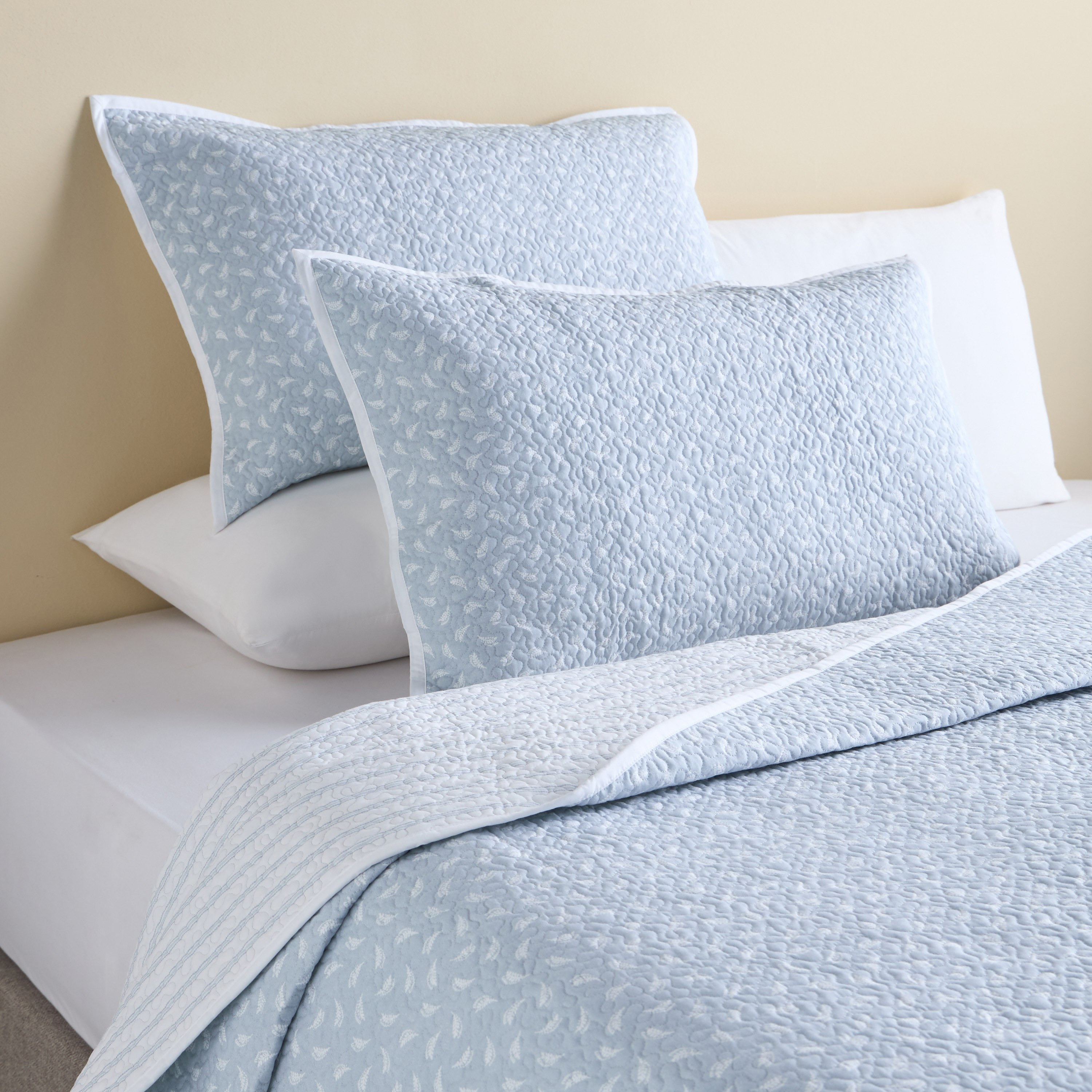 Catalina Cotton Quilted 3-Piece Super King Bedspread Set - 240x260 cm-household-bedding-comfortersandbedspreads-bedspreads-image-1