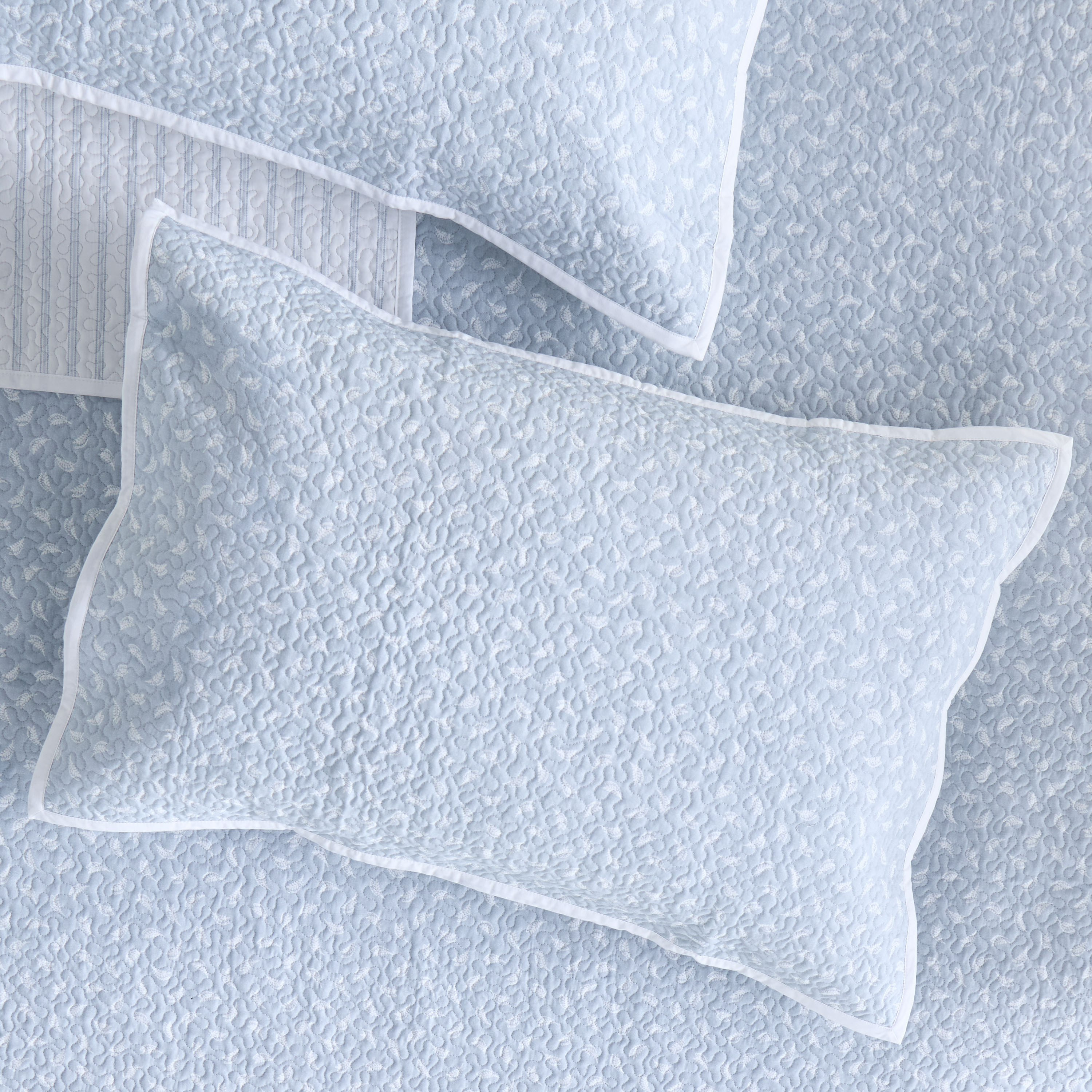 Catalina Cotton Quilted 3-Piece Super King Bedspread Set - 240x260 cm-household-bedding-comfortersandbedspreads-bedspreads-image-3