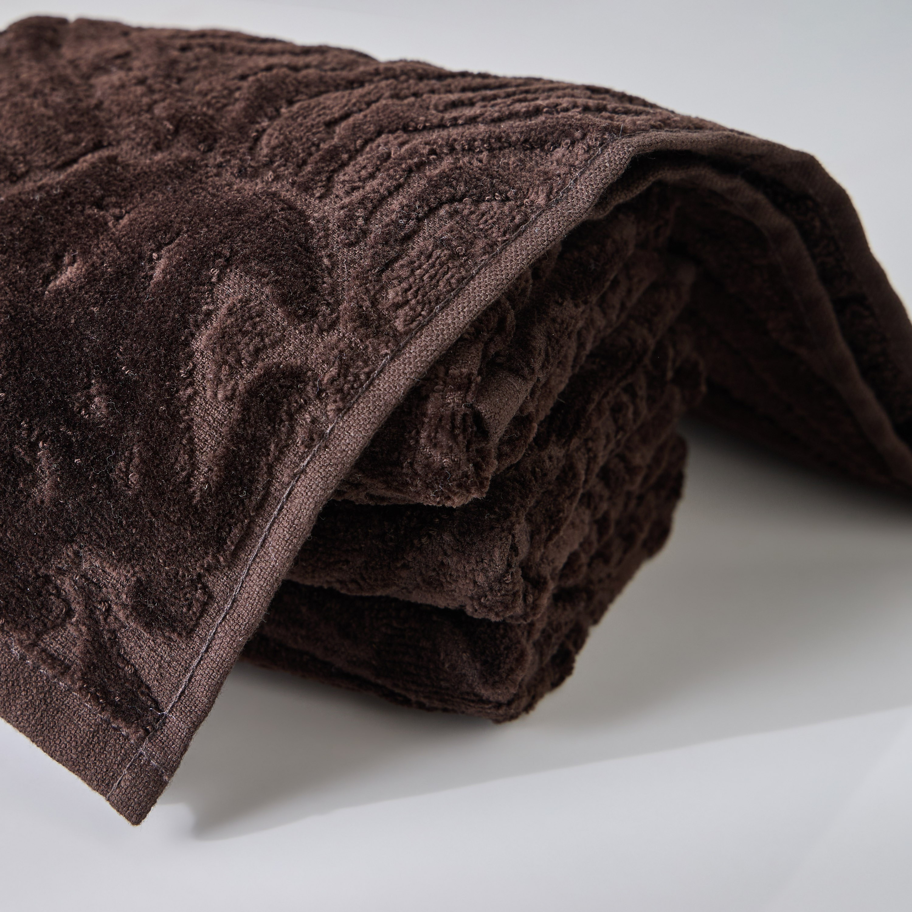 طقم مناشف يد صغيرة قطن 4 قطع بتصميم أوكابي - روبيرتو كافالي - 33x33 سم-household-bathandlaundry-bathlinen-towels-image-2