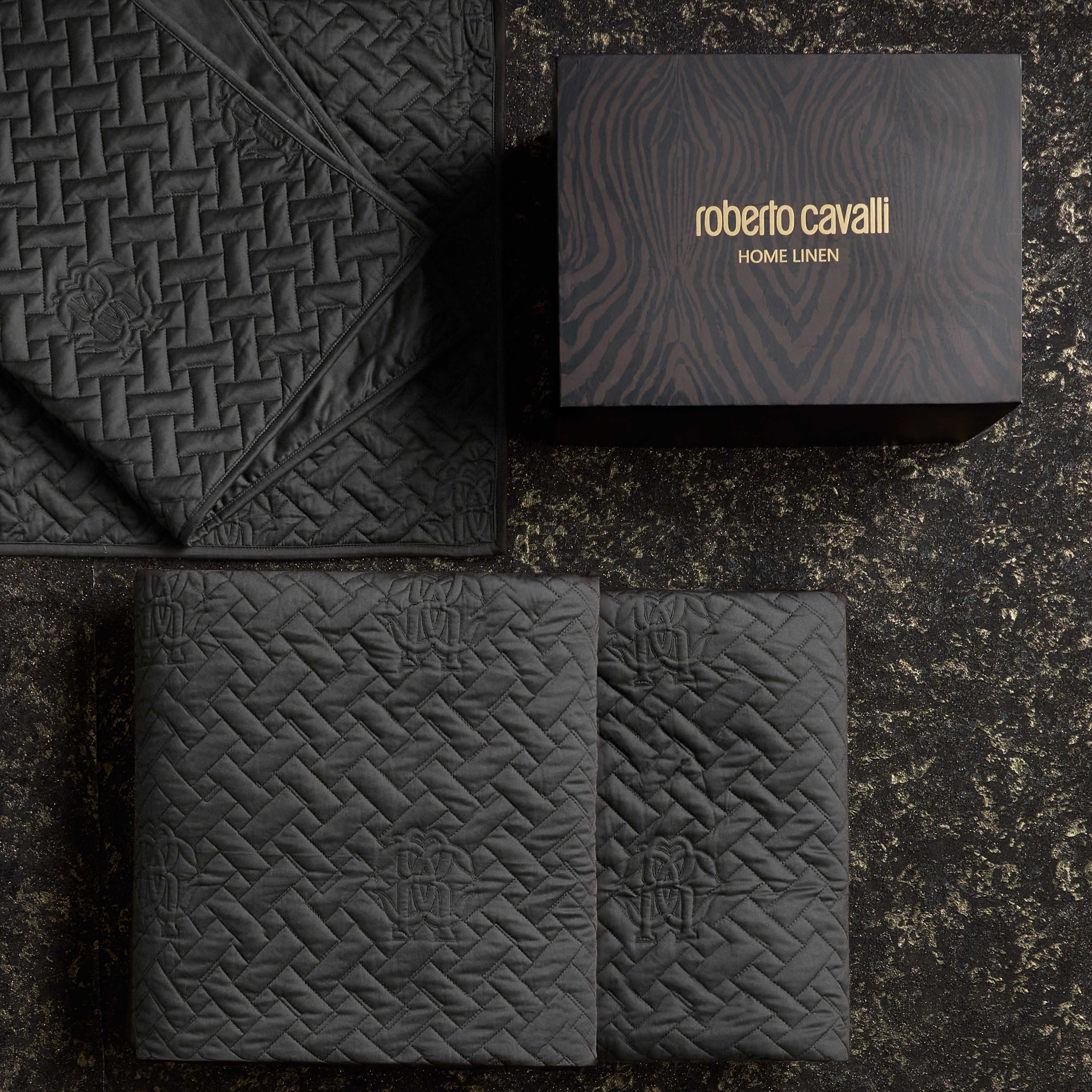 Roberto Cavalli Home Mirage Quilted 3-Piece Super King Bedspread Set - 240x260 cm-household-bedding-comfortersandbedspreads-bedspreads-image-6